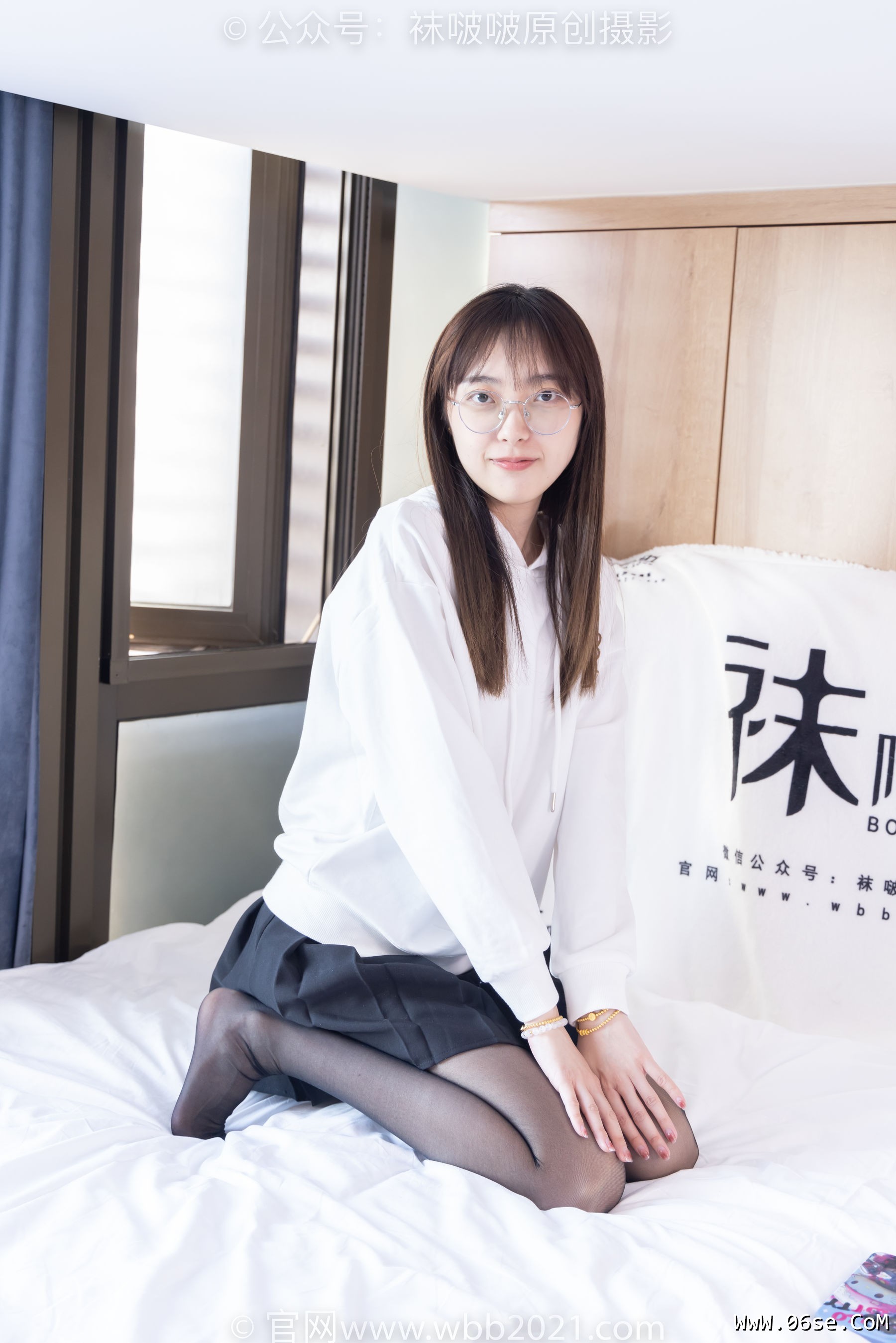 图片[7]-BoBoSocks袜啵啵 No.407 稚予 -板鞋、黑丝[140P]-六色网