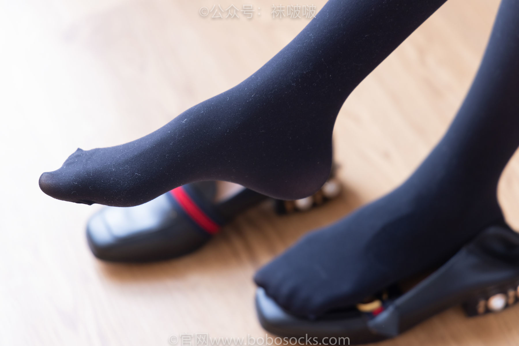 图片[106]-BoBoSocks袜啵啵 No.064 稚予-平底鞋、厚黑丝[137P]-六色网