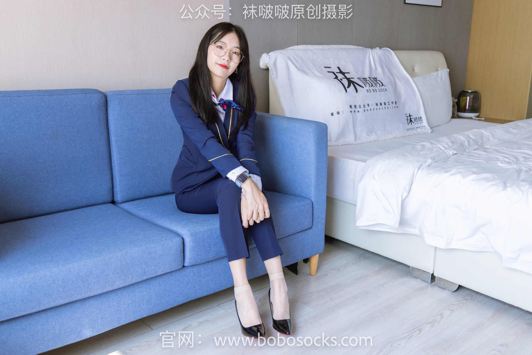图片[101]-BoBoSocks袜啵啵 No.139 小甜豆-高跟鞋、短肉丝、空姐制服[140P]-六色网