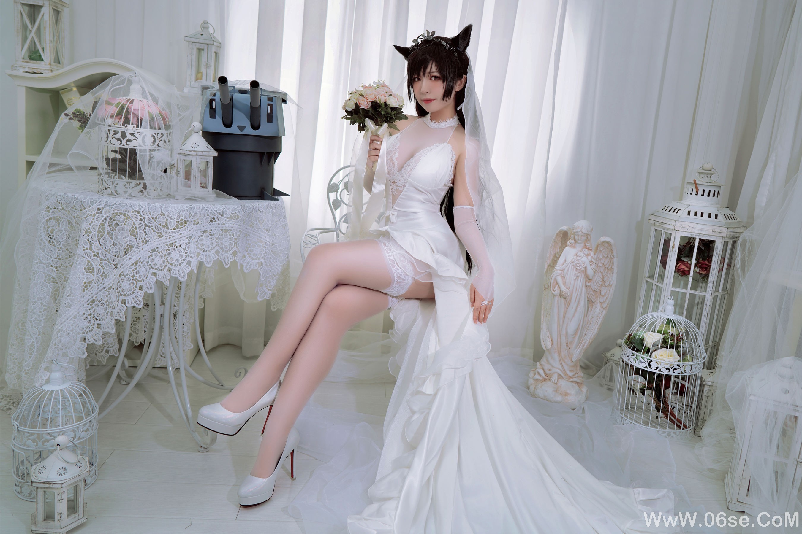 图片[21]-半半子 爱宕花嫁[30P]-六色网