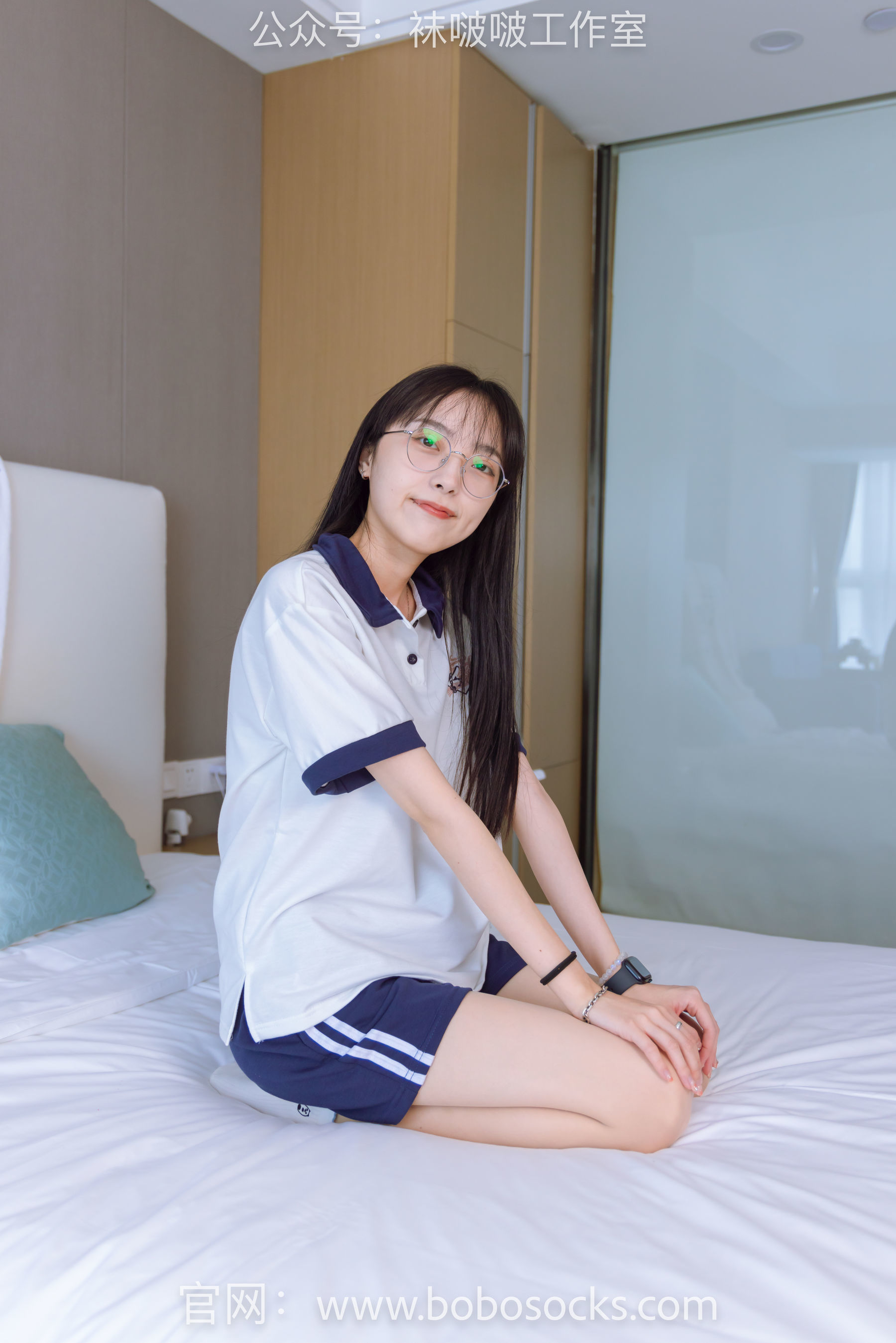图片[71]-BoBoSocks袜啵啵 No.118 稚予-运动鞋、白棉袜、肉丝、踩小熊玩偶[140P]-六色网