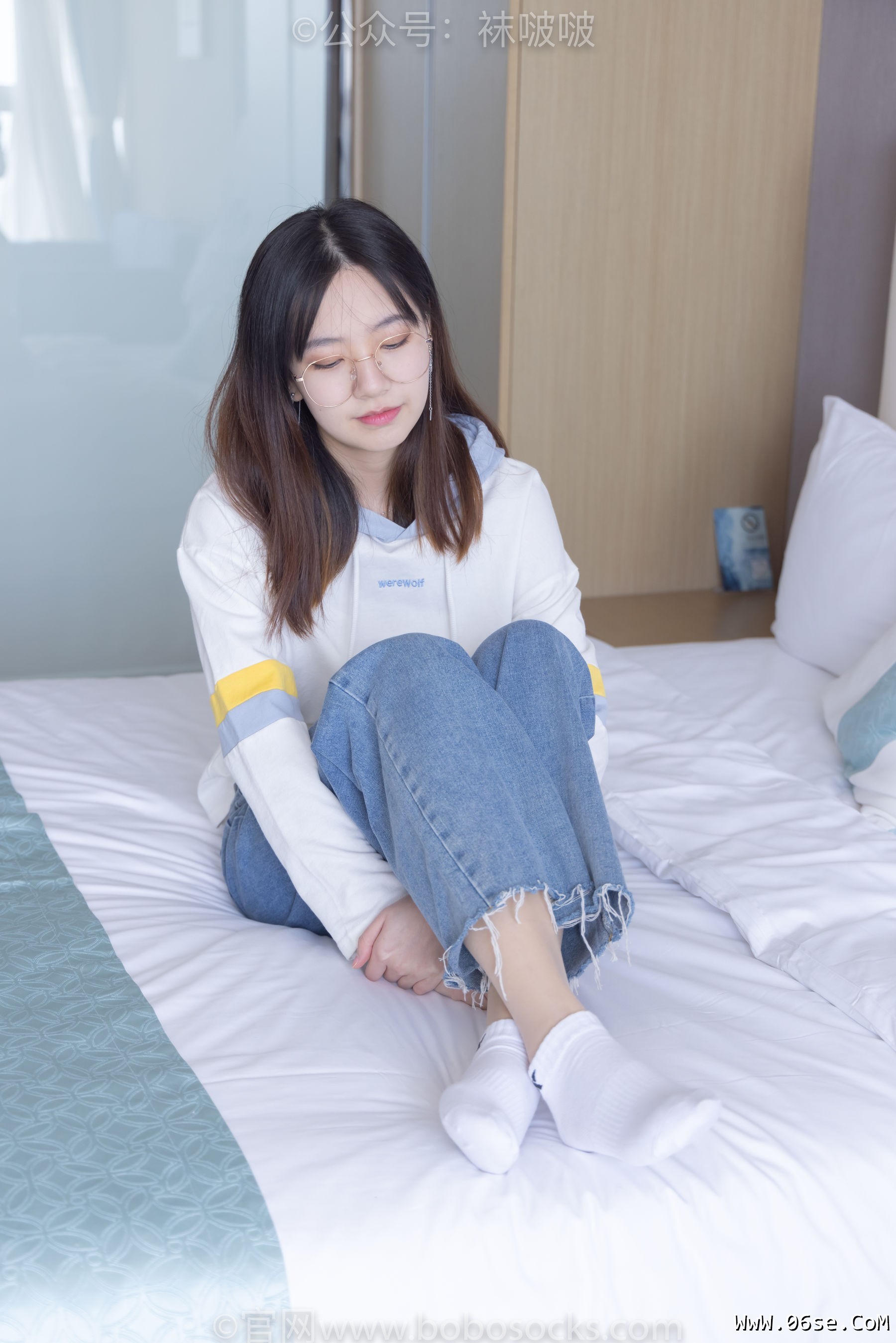 图片[52]-BoBoSocks袜啵啵 No.080 小甜豆-帆布鞋、白棉袜、肉丝[140P]-六色网