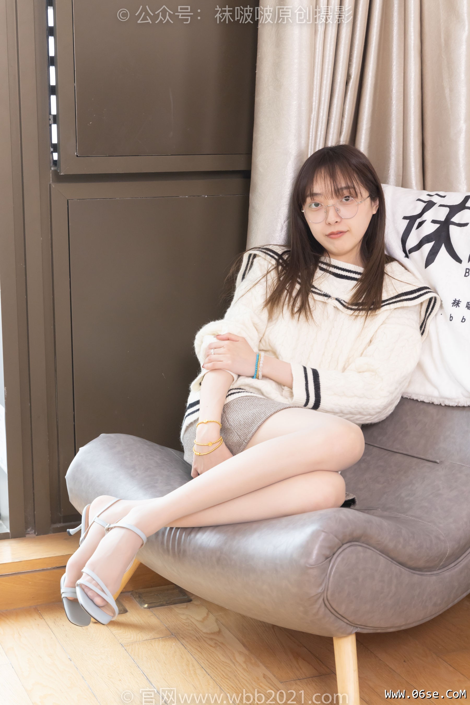 图片[39]-BoBoSocks袜啵啵 No.361 稚予 -高跟凉鞋、平底鞋、超薄黑丝、灰丝[160P]-六色网