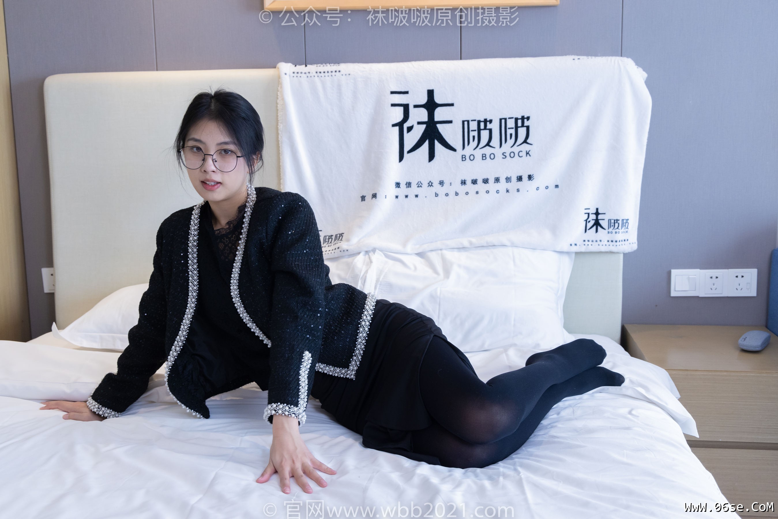 图片[49]-BoBoSocks袜啵啵 No.378 奶油 -短靴、运动鞋、厚黑丝、厚灰丝[190P]-六色网