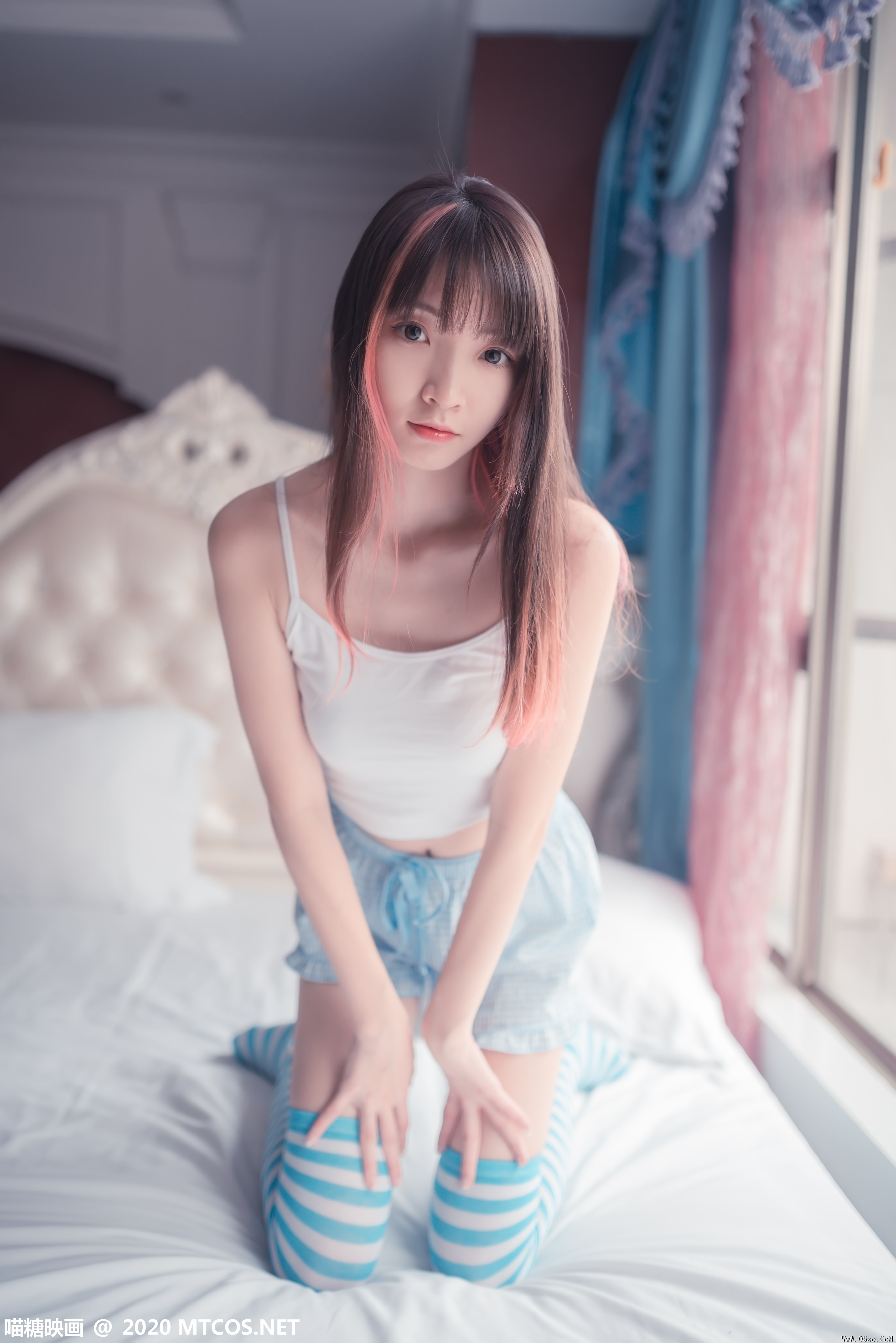 图片[3]-喵糖映画 VOL.275 蓝色夏日 [47P-410MB]-六色网