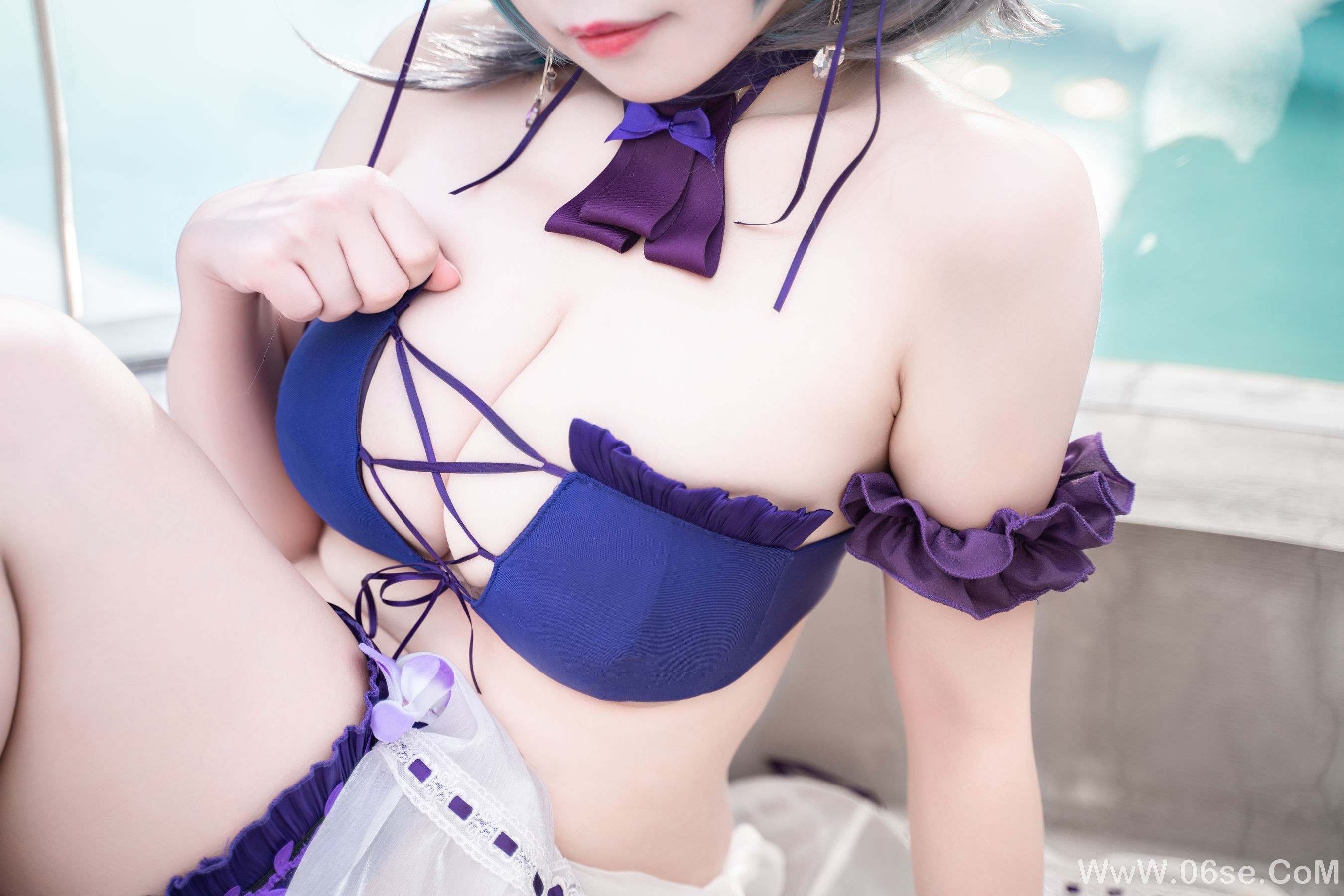 图片[37]-贞子蜜桃 – 碧蓝航线 柴郡泳装[46P]-六色网