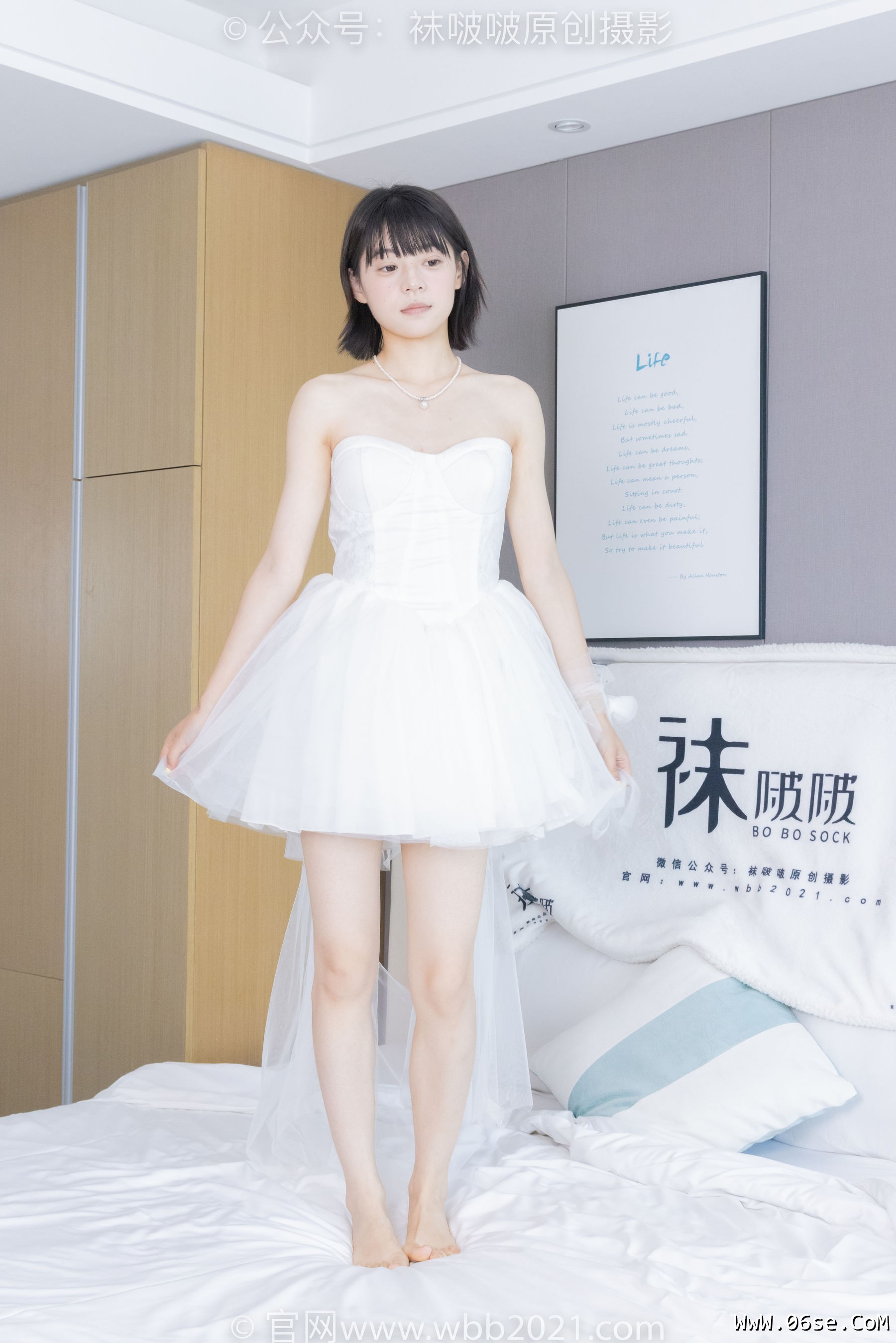 图片[134]-BoBoSocks袜啵啵 No.443 糯米 -高跟鞋、白丝、裸足[139P]-六色网
