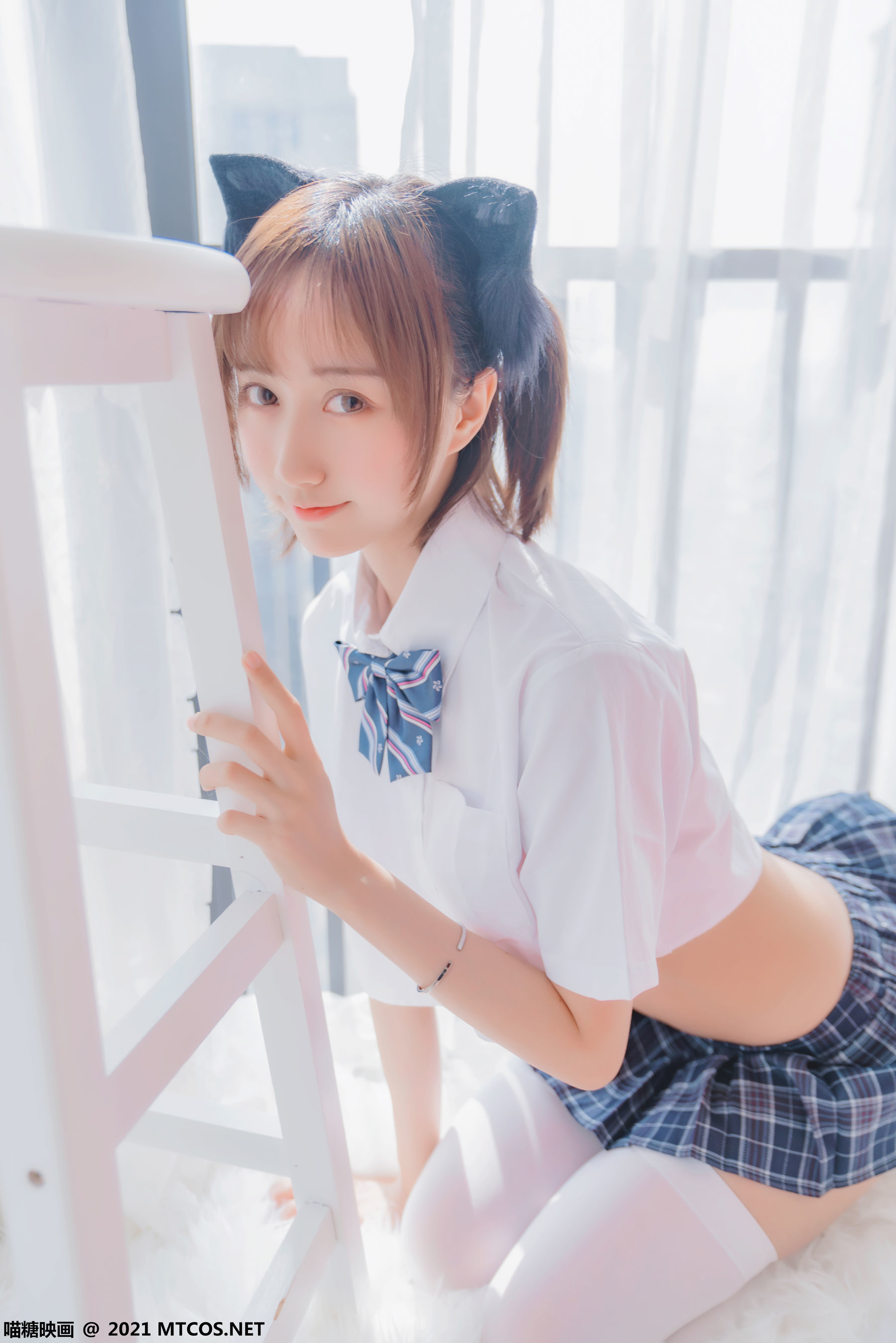 图片[4]-喵糖映画 VOL.436 猫儿少女 [33P]-六色网