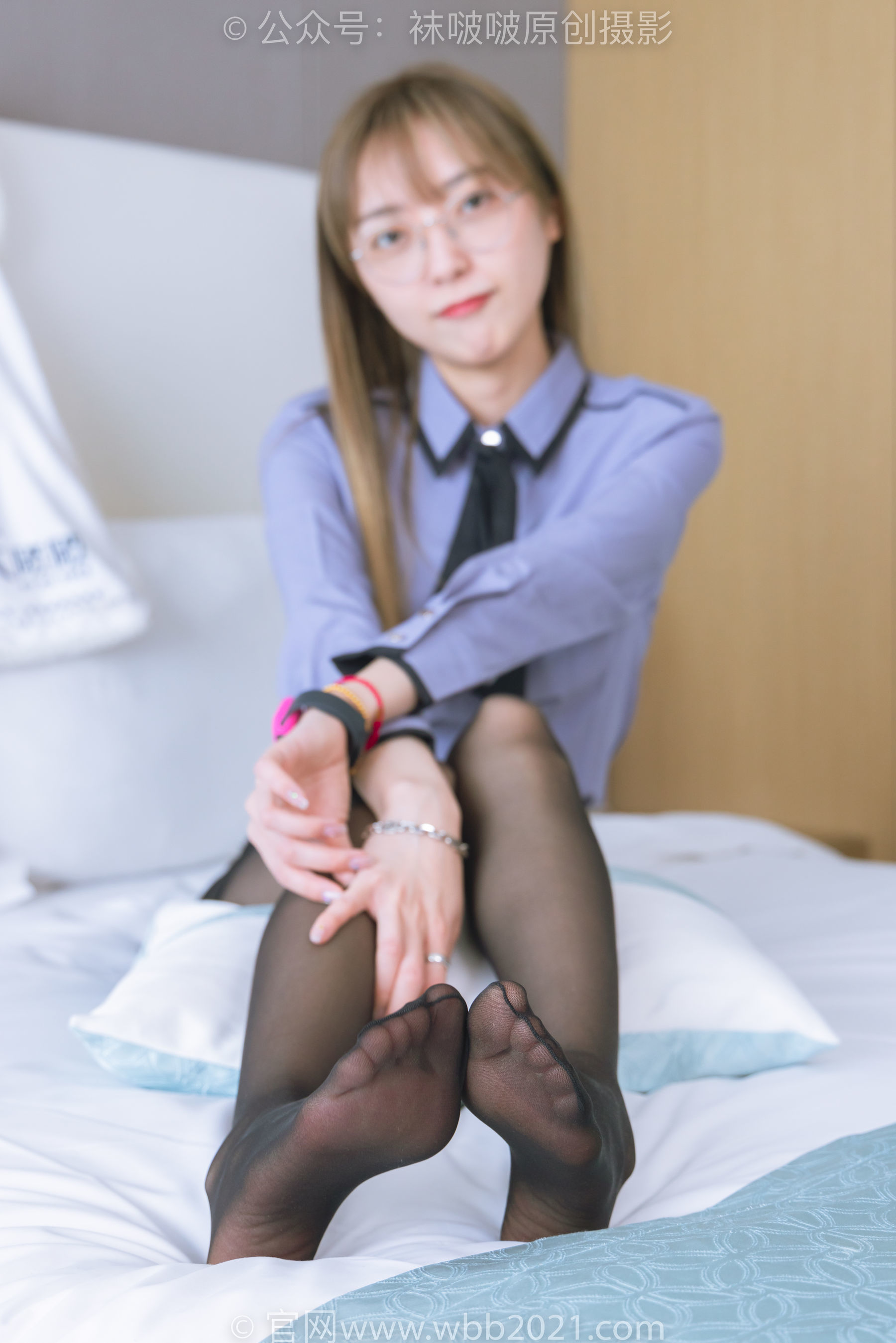 图片[76]-BoBoSocks袜啵啵 No.349 稚予 -平底鞋、高跟凉鞋、肉丝、黑丝、黑色美甲[140P]-六色网