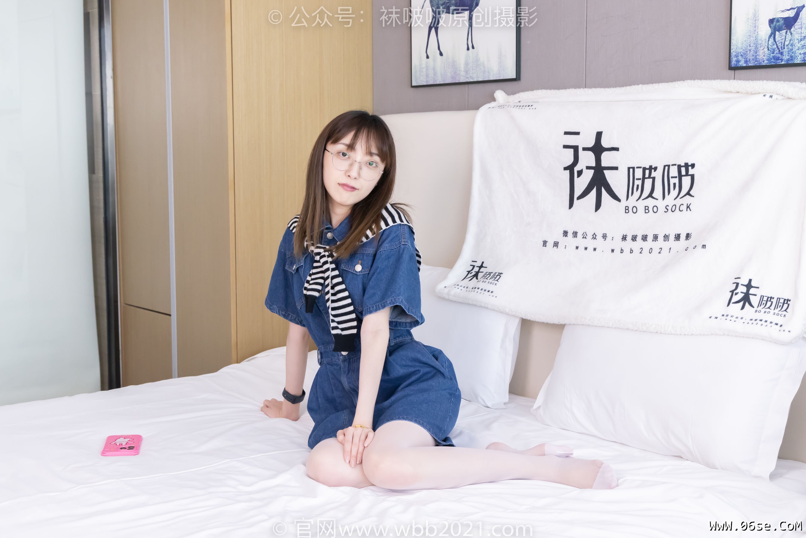 图片[120]-BoBoSocks袜啵啵 No.435 稚予 -板鞋、运动鞋、白丝、肉丝[150P]-六色网