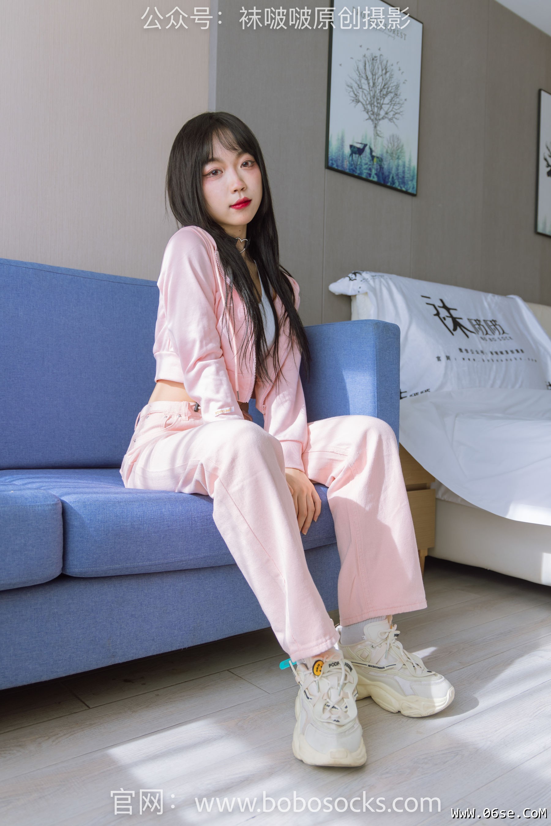 图片[72]-BoBoSocks袜啵啵 No.141 周周-运动鞋、白棉袜、裸足[140P]-六色网