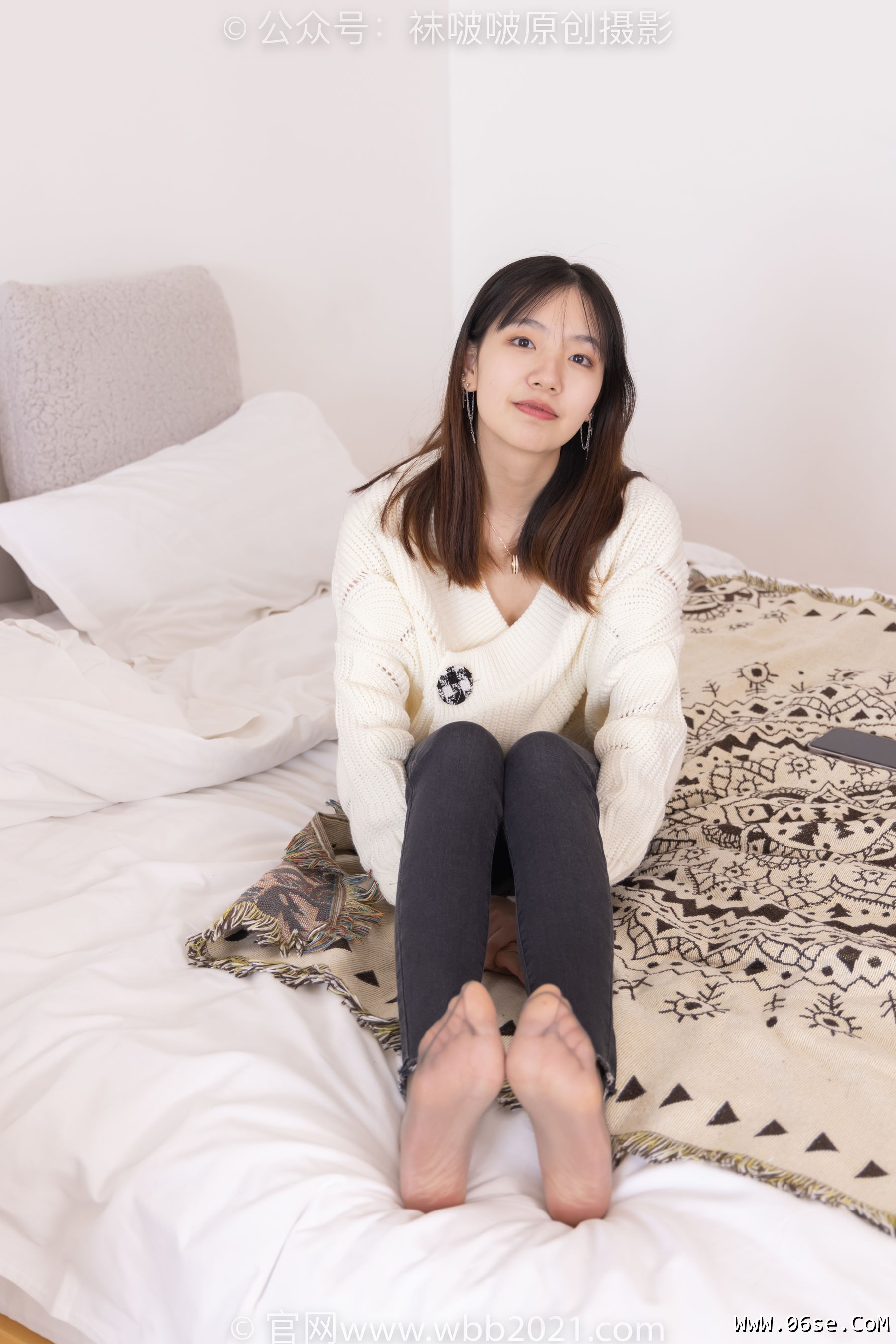 图片[54]-BoBoSocks袜啵啵 No.326 小甜豆 -长靴、油亮灰丝、裤里丝[155P]-六色网