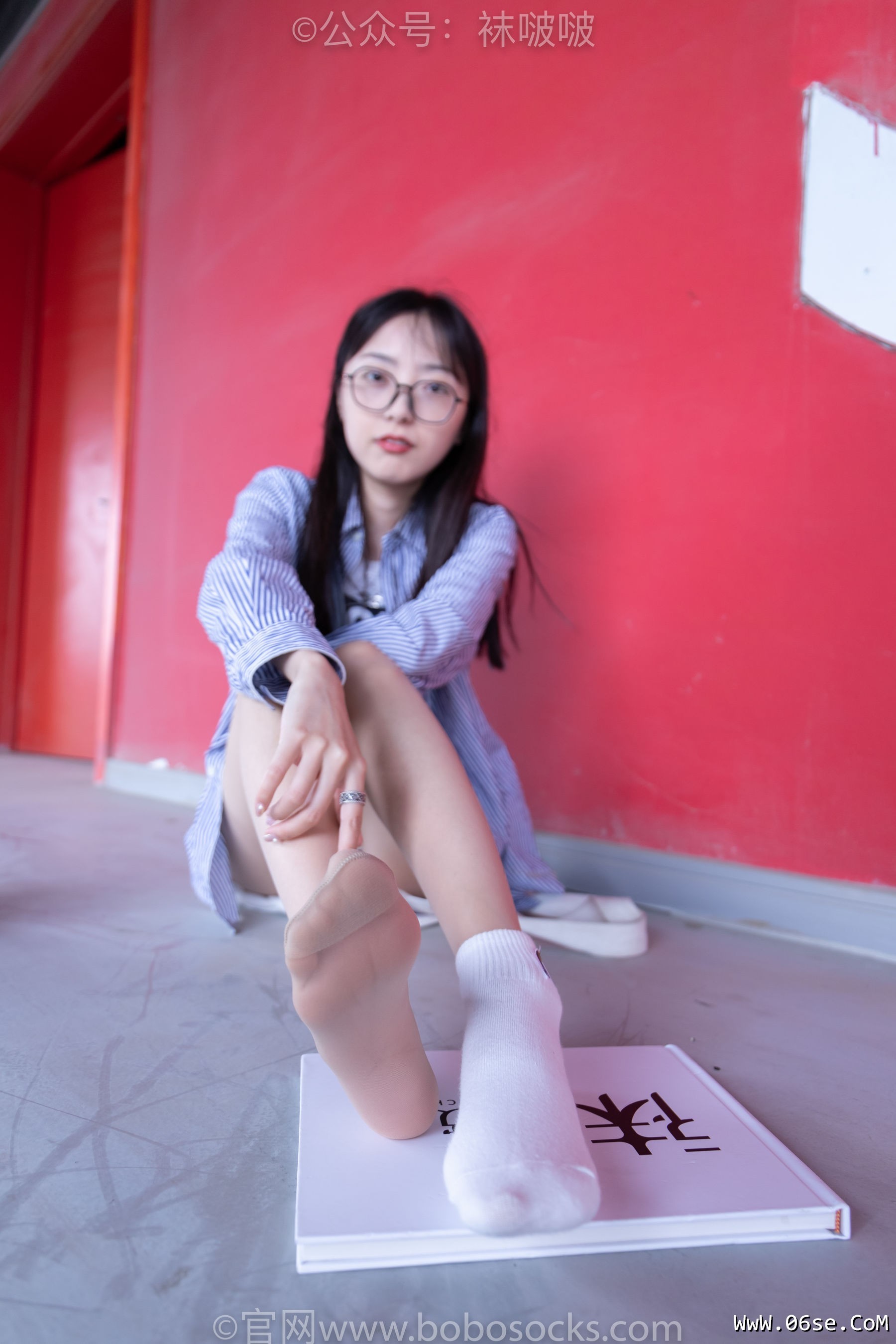 图片[100]-BoBoSocks袜啵啵 No.011 稚予-AJ、白色短棉袜、肉丝[139P]-六色网