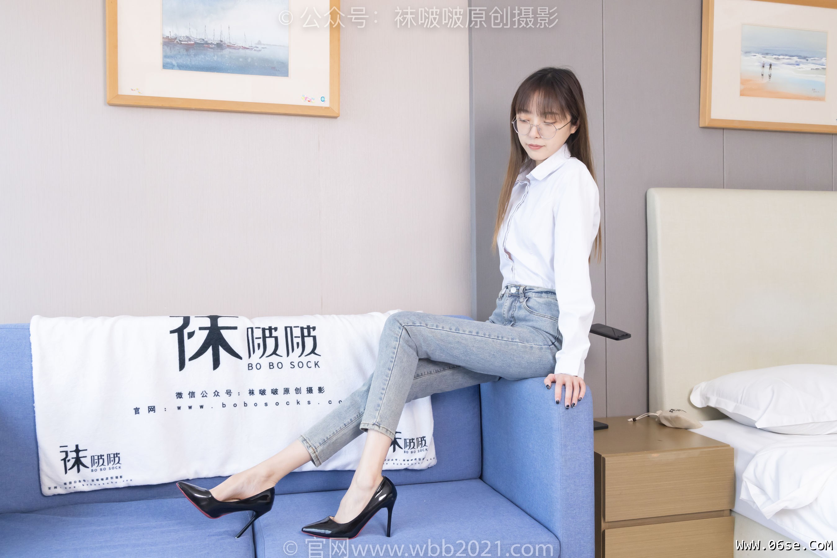 图片[163]-BoBoSocks袜啵啵 No.337 稚予 -高跟鞋、高跟凉鞋、黑丝、裤里丝、裸足[200P]-六色网