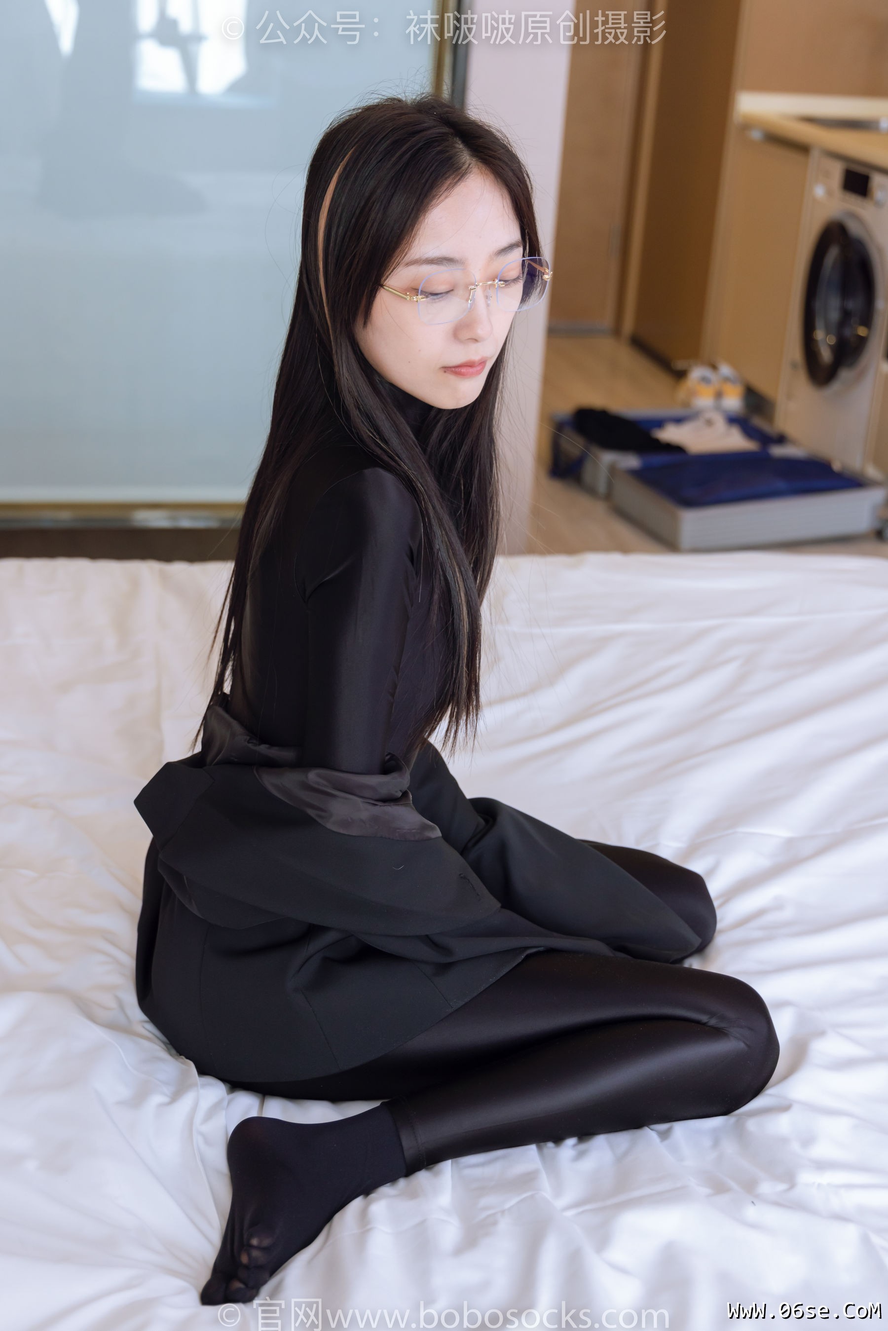 图片[122]-BoBoSocks袜啵啵 No.164 稚予-长靴、五指袜黑丝、裤里丝、连体服[139P]-六色网