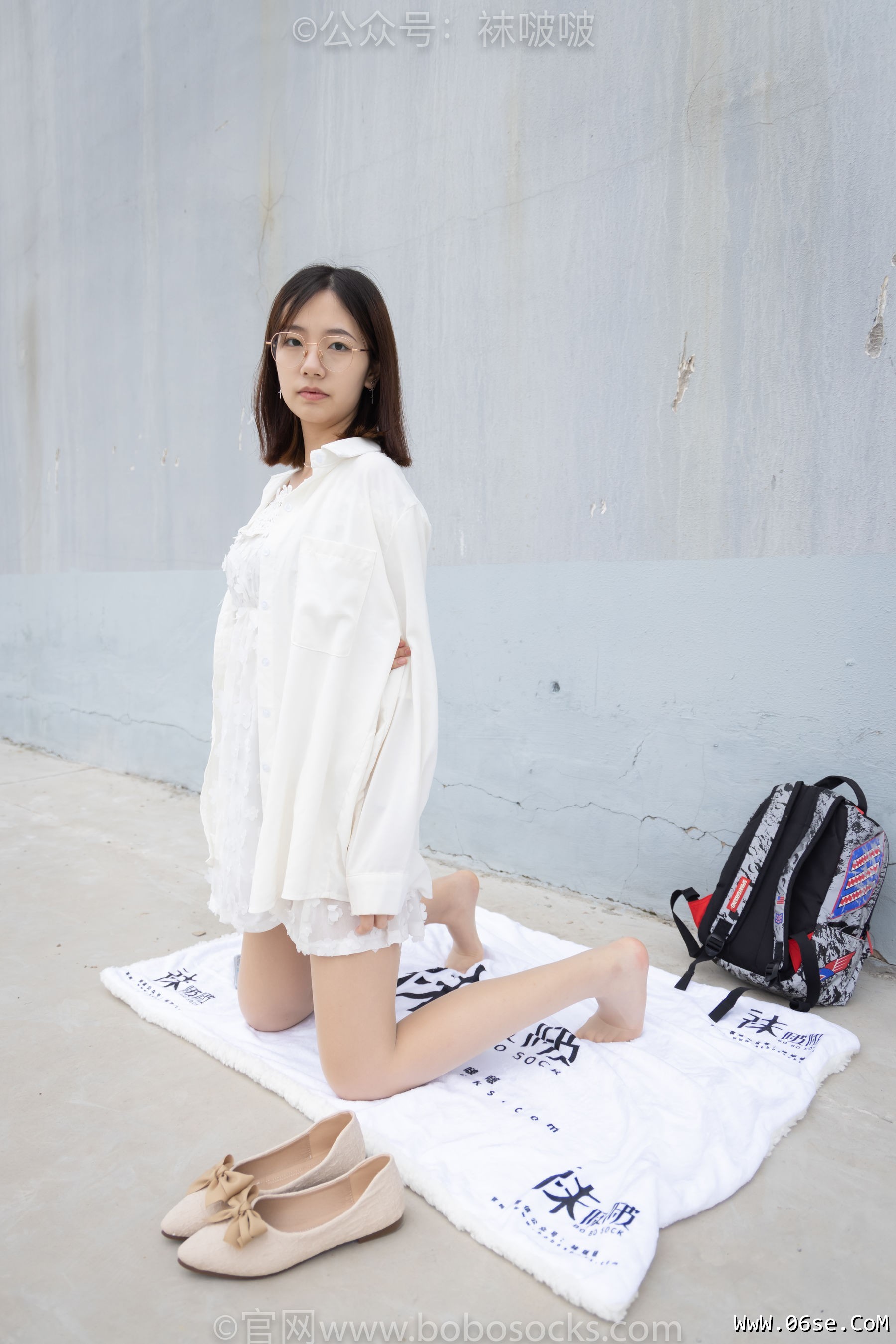 图片[83]-BoBoSocks袜啵啵 No.048 小甜豆-平底鞋、肉丝[146P]-六色网