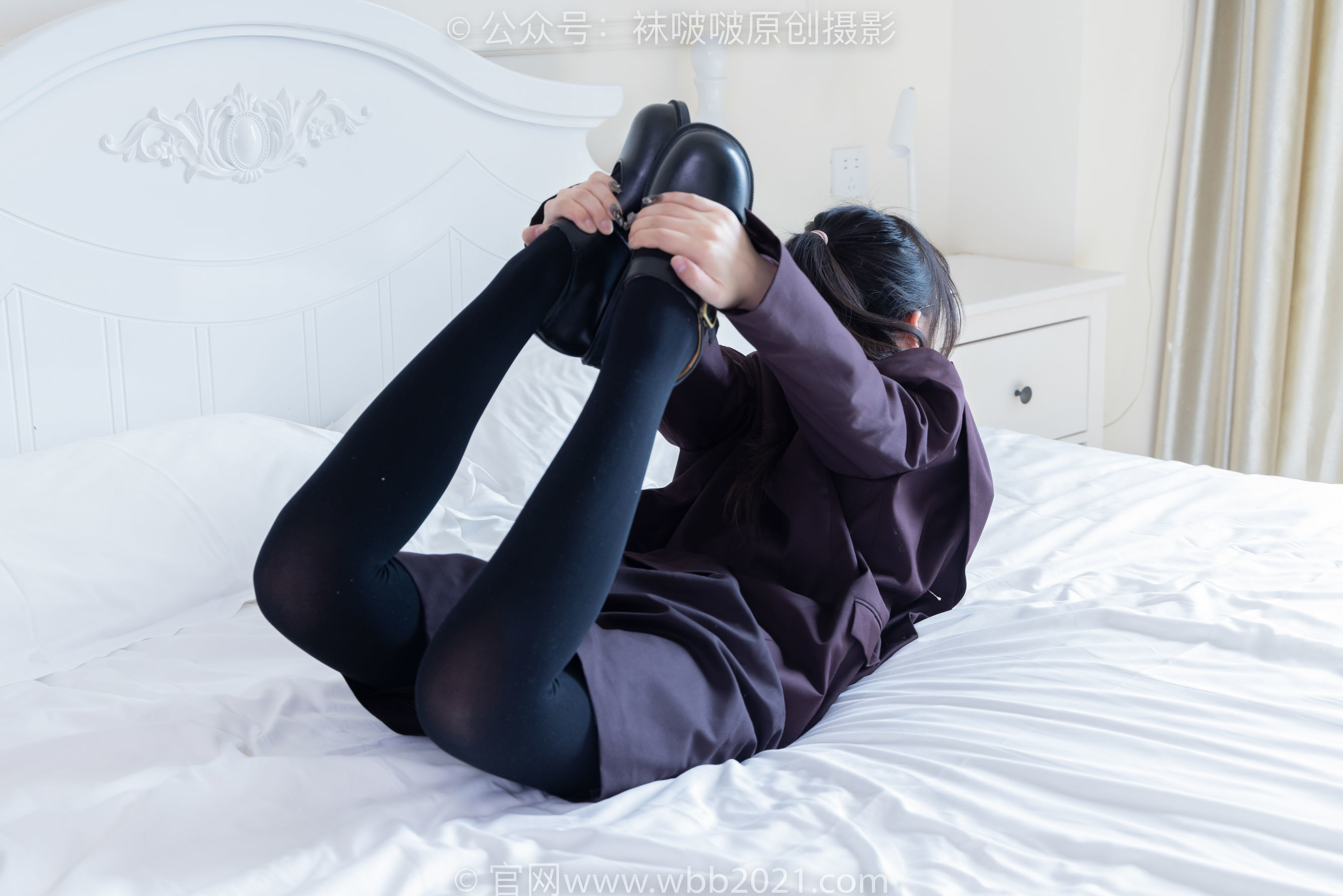 图片[65]-BoBoSocks袜啵啵 No.362 甜甜圈 -两双皮鞋、厚肉丝、厚黑丝、ol制服[230P]-六色网