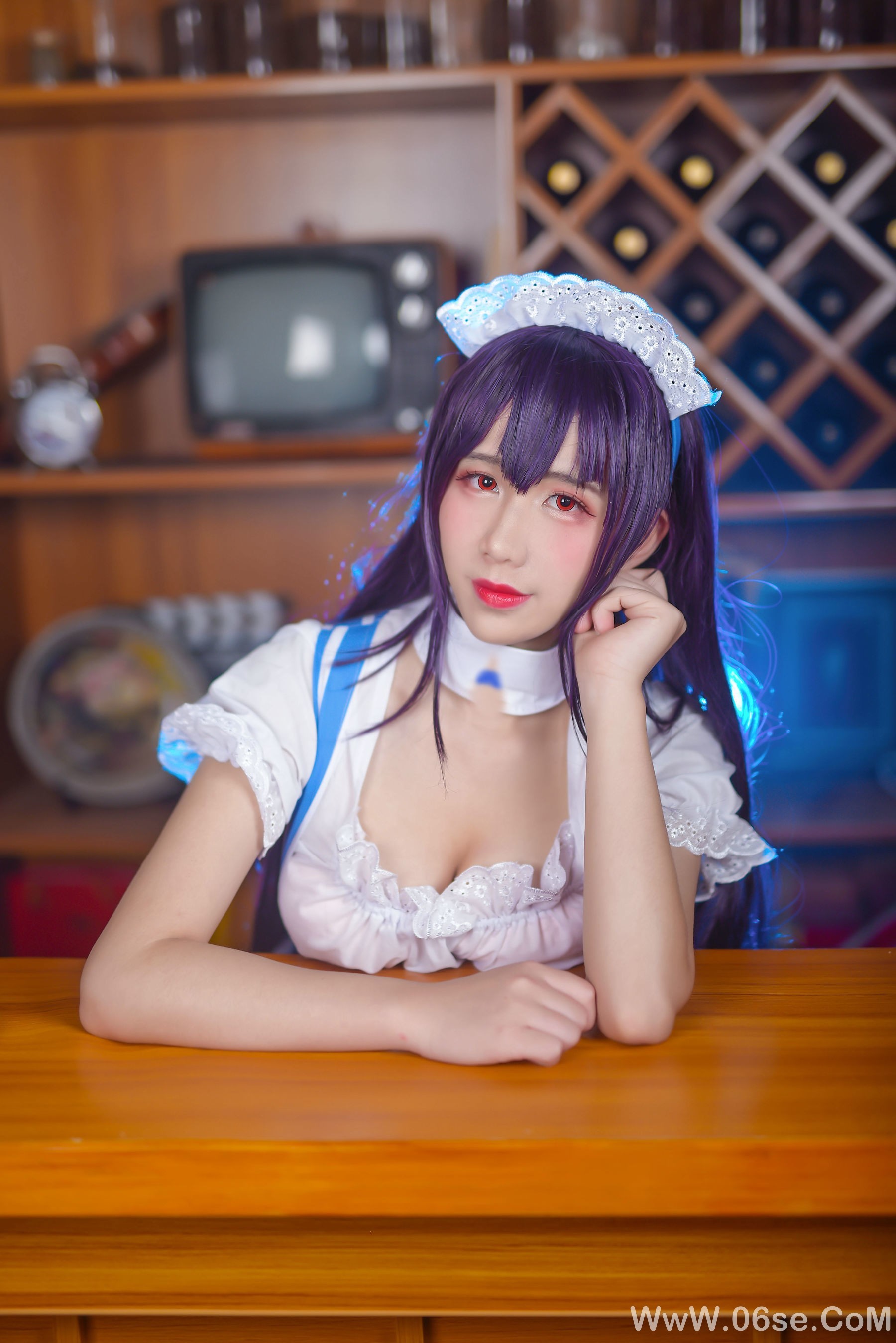 动漫博主九曲Jean 加藤惠女仆[34P]-六色网