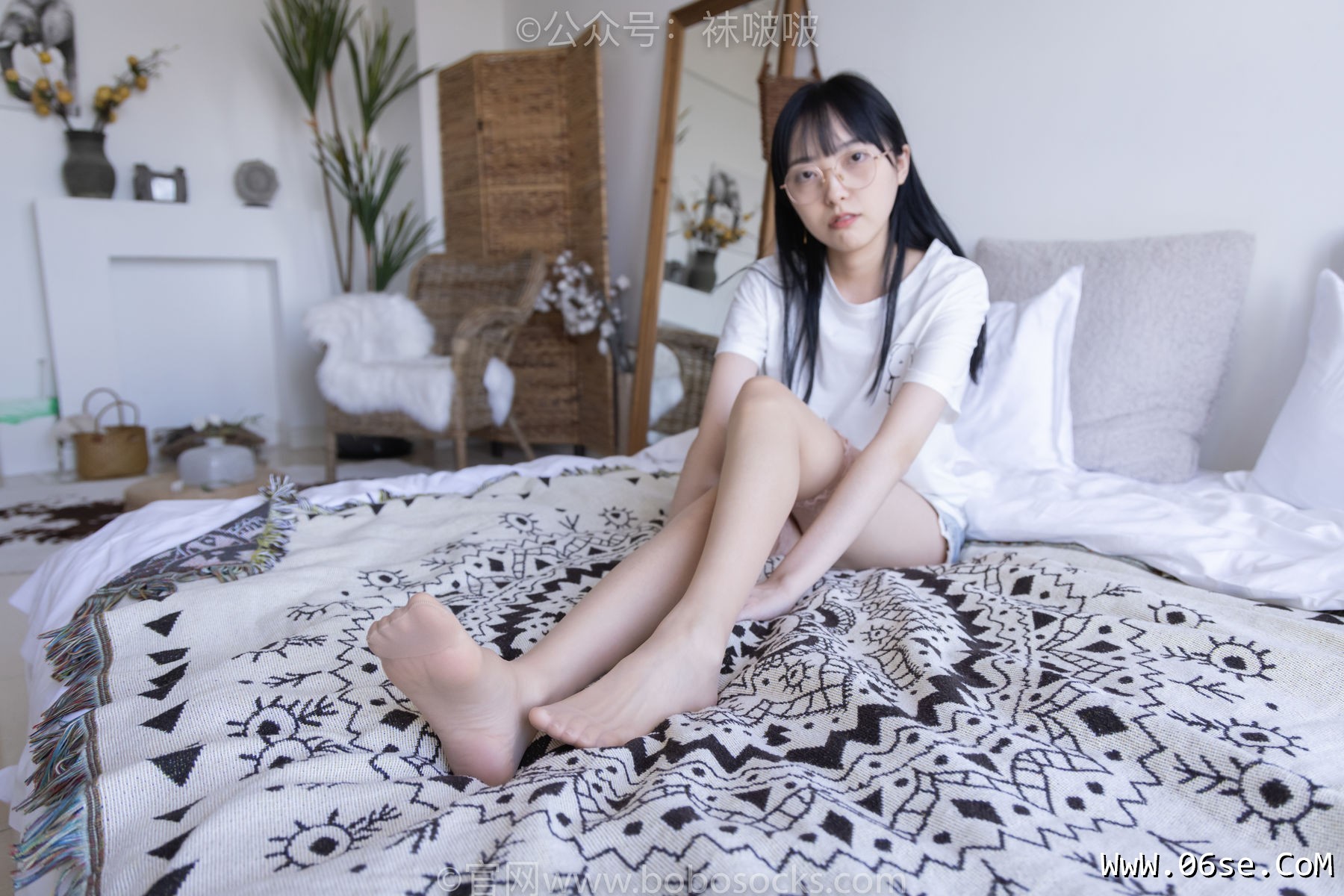 图片[53]-BoBoSocks袜啵啵 No.086 稚予-平底鞋、过膝肉丝[130P]-六色网