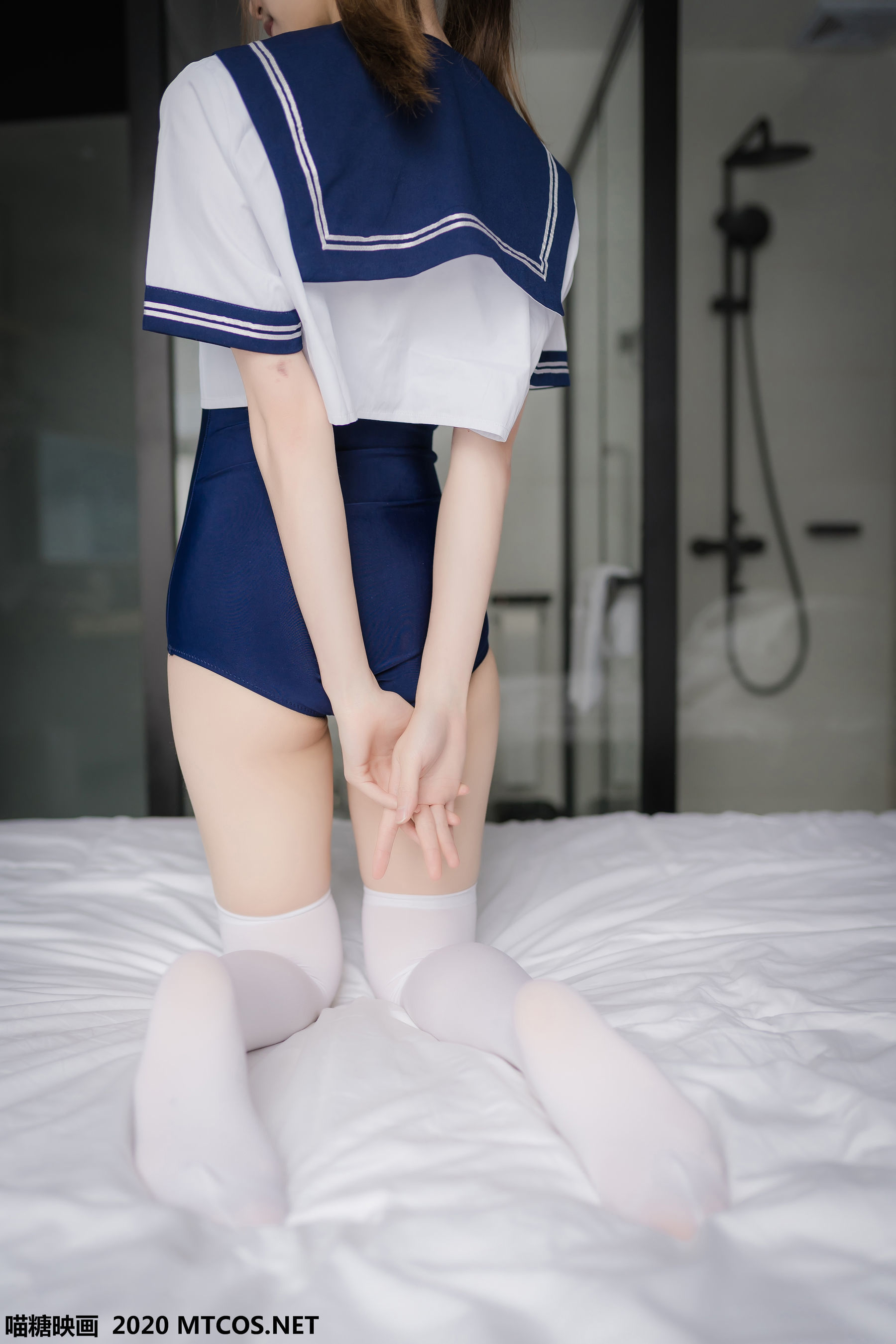 图片[13]-[喵糖映画] JKL.006 泳装JK制服 [43P]-六色网