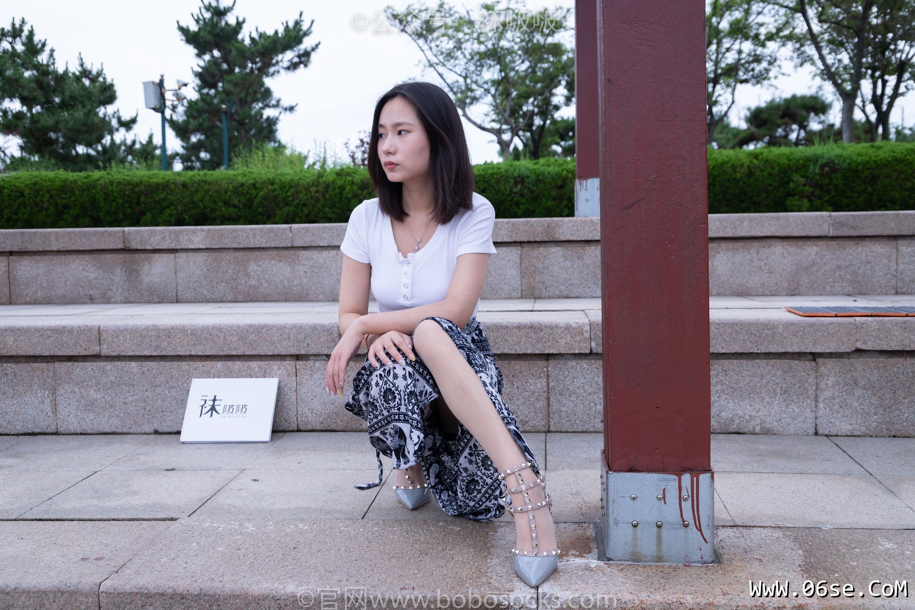 图片[12]-BoBoSocks袜啵啵 No.014 思思-华伦天奴高跟鞋、肉丝[140P]-六色网