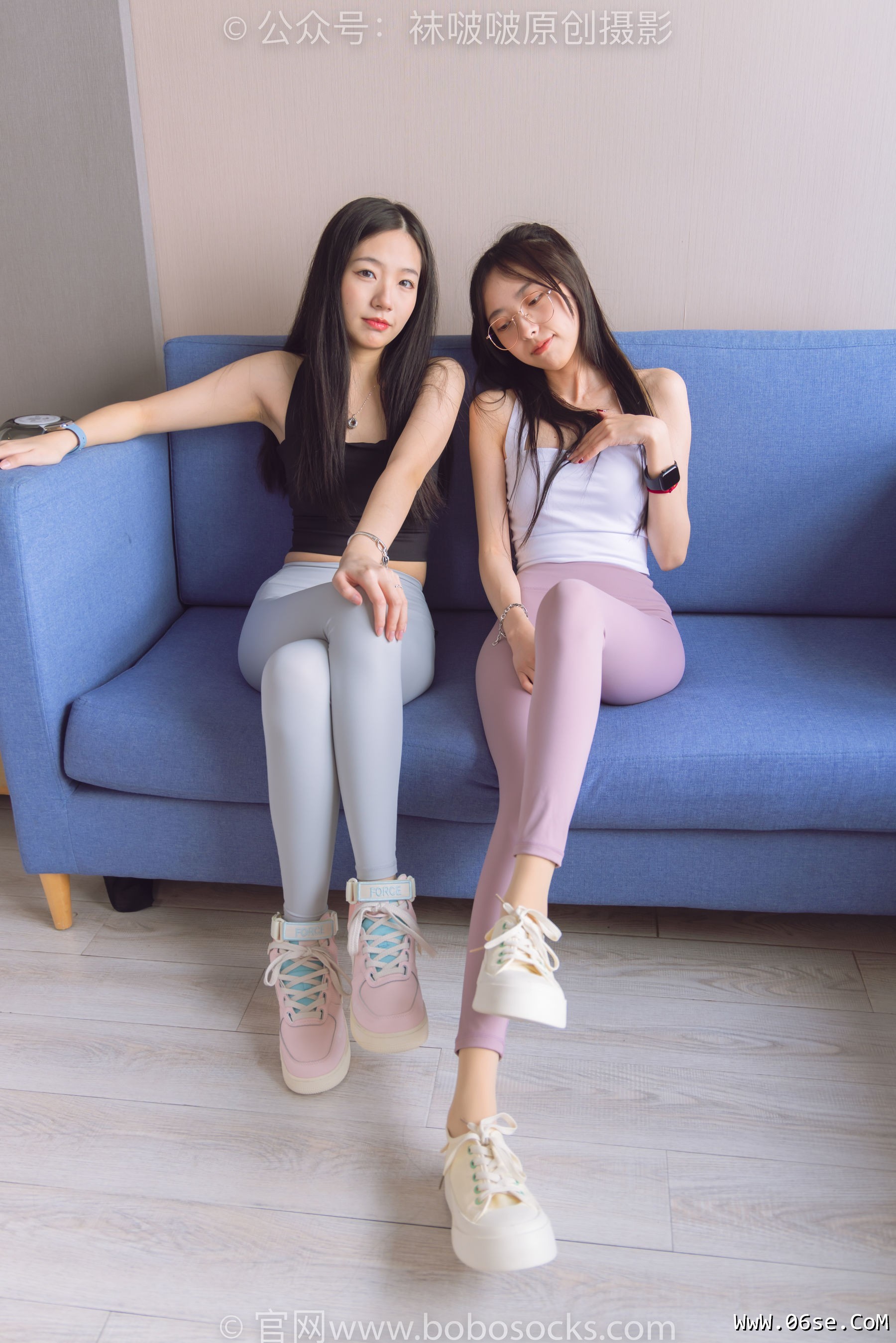 图片[69]-BoBoSocks袜啵啵 No.186 小甜豆稚予-瑜伽裤、运动鞋、肉丝[146P]-六色网