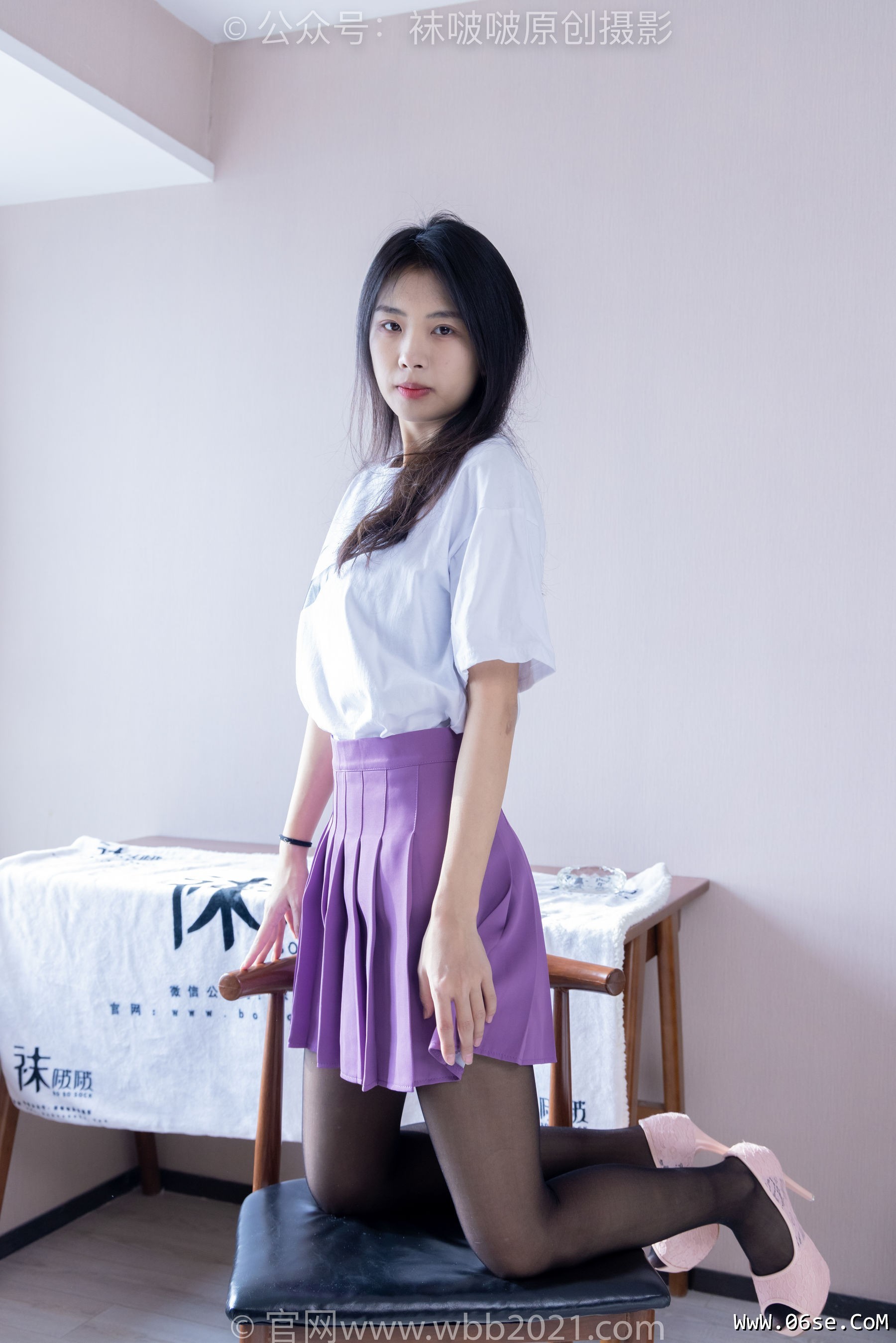 图片[101]-BoBoSocks袜啵啵 No.364 奶油 -高跟鞋、黑丝[170P]-六色网