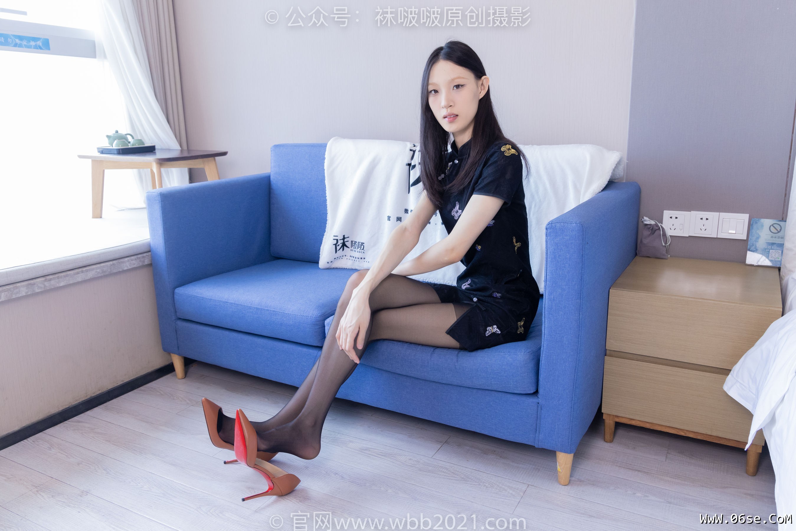 图片[166]-BoBoSocks袜啵啵 No.386 雪糕 -高跟鞋、黑丝、旗袍[170P]-六色网