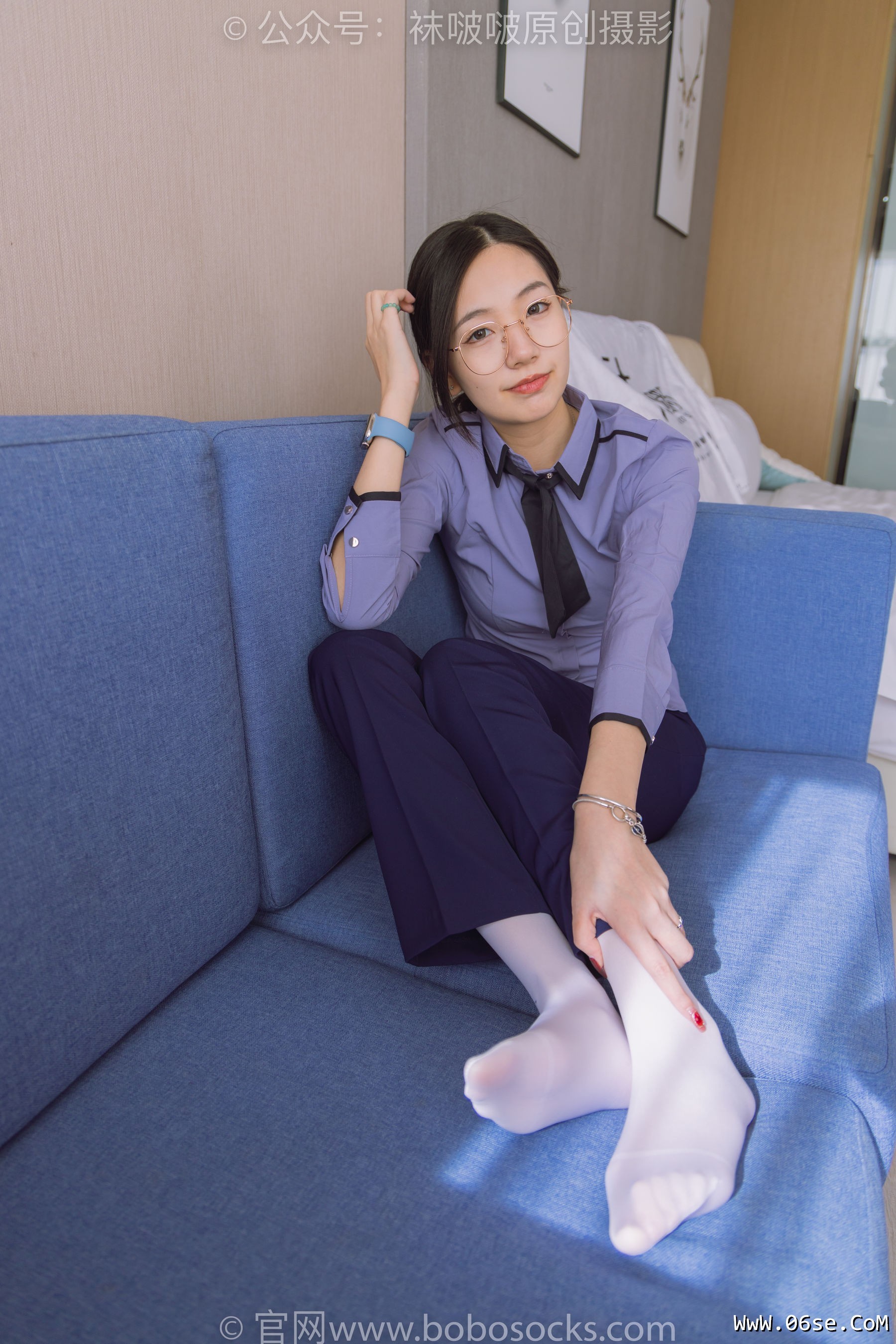 图片[45]-BoBoSocks袜啵啵 No.178 小甜豆-高跟鞋、厚白丝、ol风裤里丝[140P]-六色网