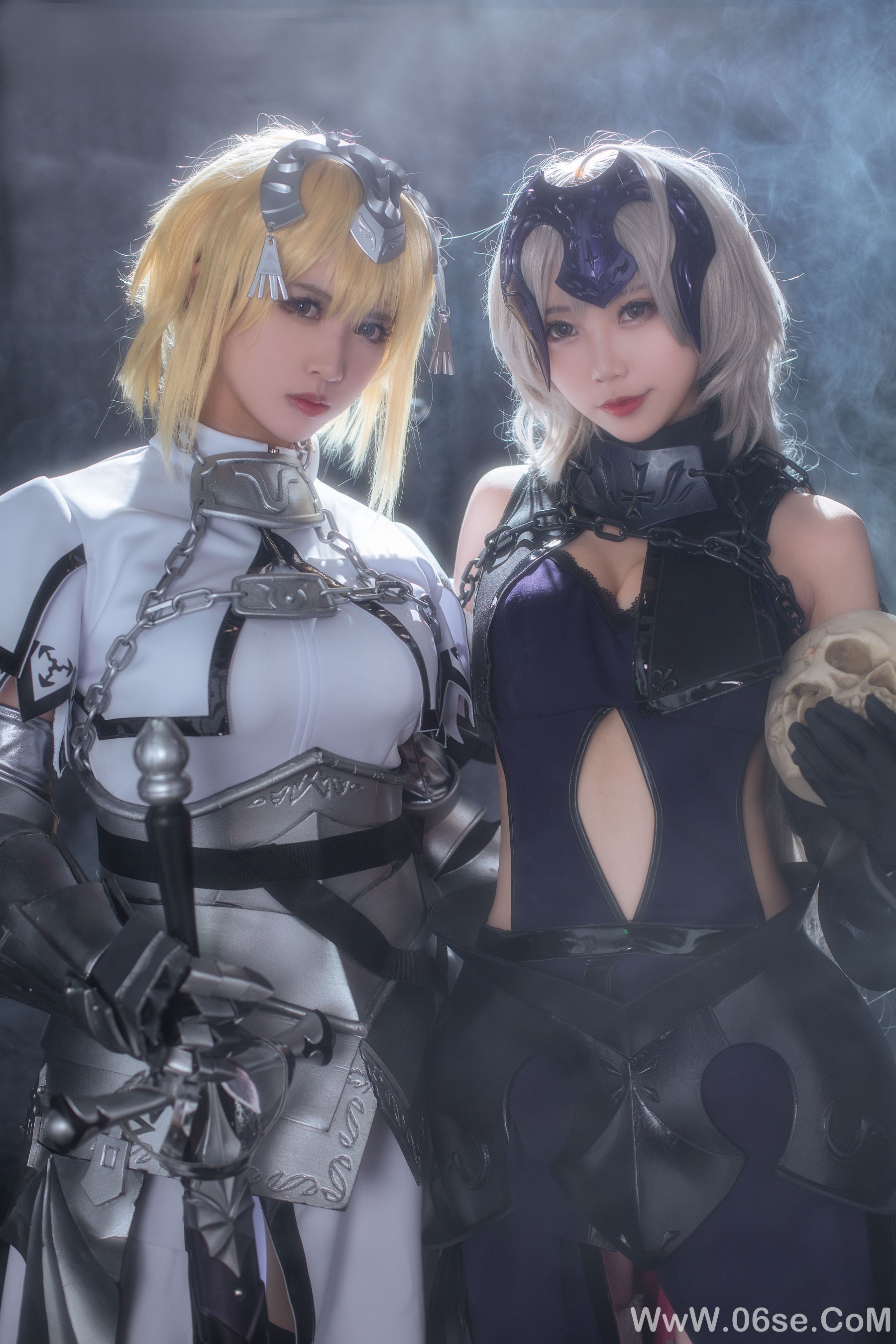 图片[58]-超人气Coser鳗鱼霏儿&大肉丸Amiee 贞德[58P]-六色网
