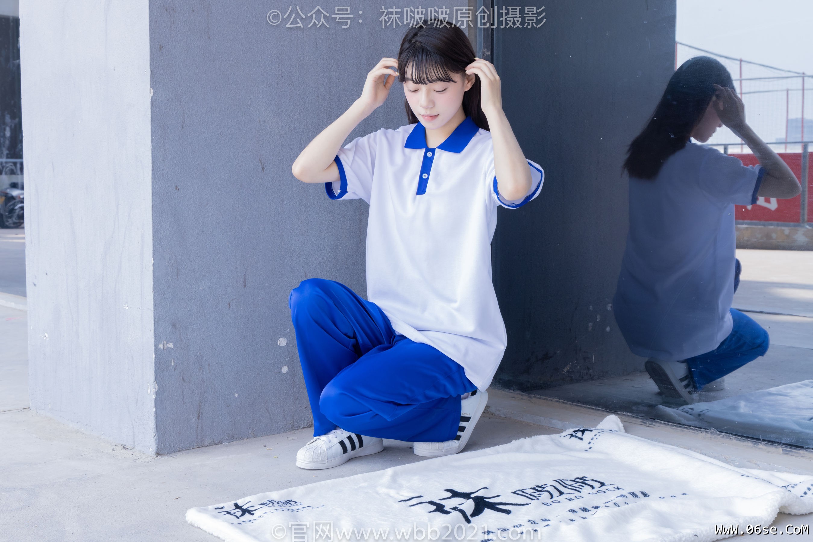 图片[65]-BoBoSocks袜啵啵 No.393 糯米 -板鞋、白棉袜、裸足、校服[150P]-六色网