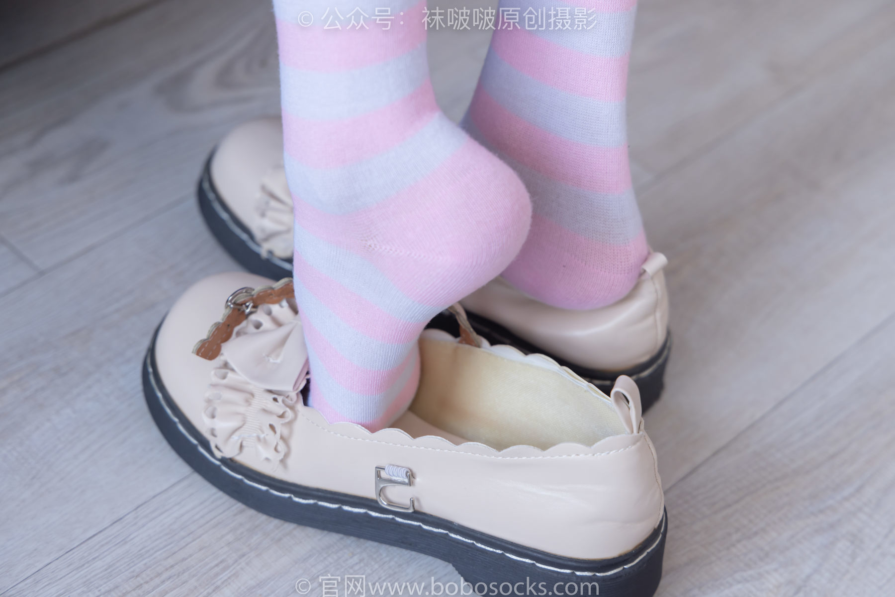 图片[41]-BoBoSocks袜啵啵 No.229 稚予-板鞋、皮鞋、两双大腿袜[155P]-六色网