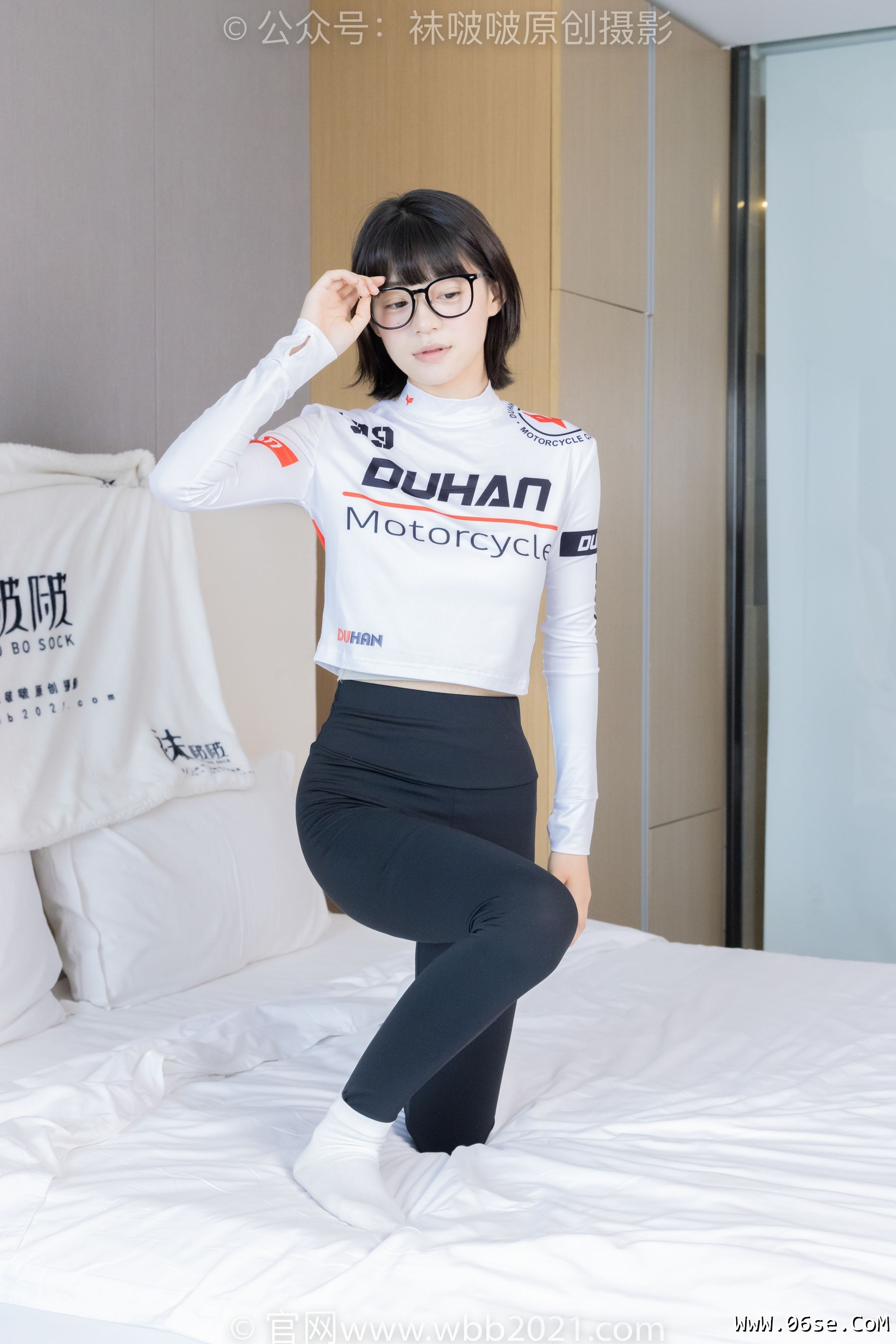 图片[133]-BoBoSocks袜啵啵 No.410 糯米 -运动鞋、白棉袜、肉丝、瑜伽裤裤里丝[145P]-六色网