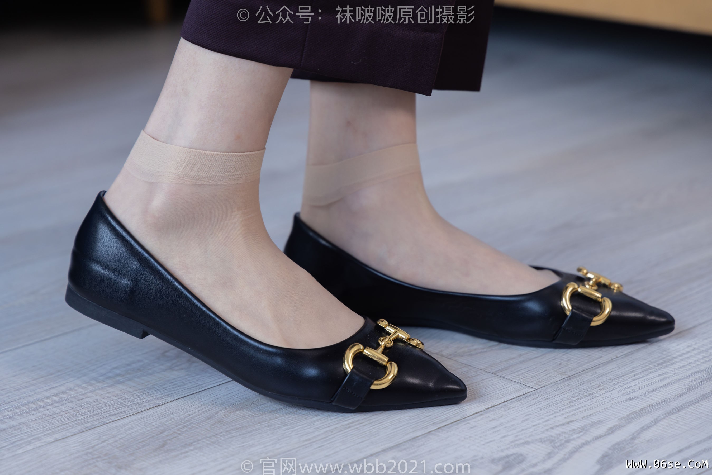 图片[136]-BoBoSocks袜啵啵 No.271 芝士 -平底鞋、短肉丝、银行制服[146P]-六色网