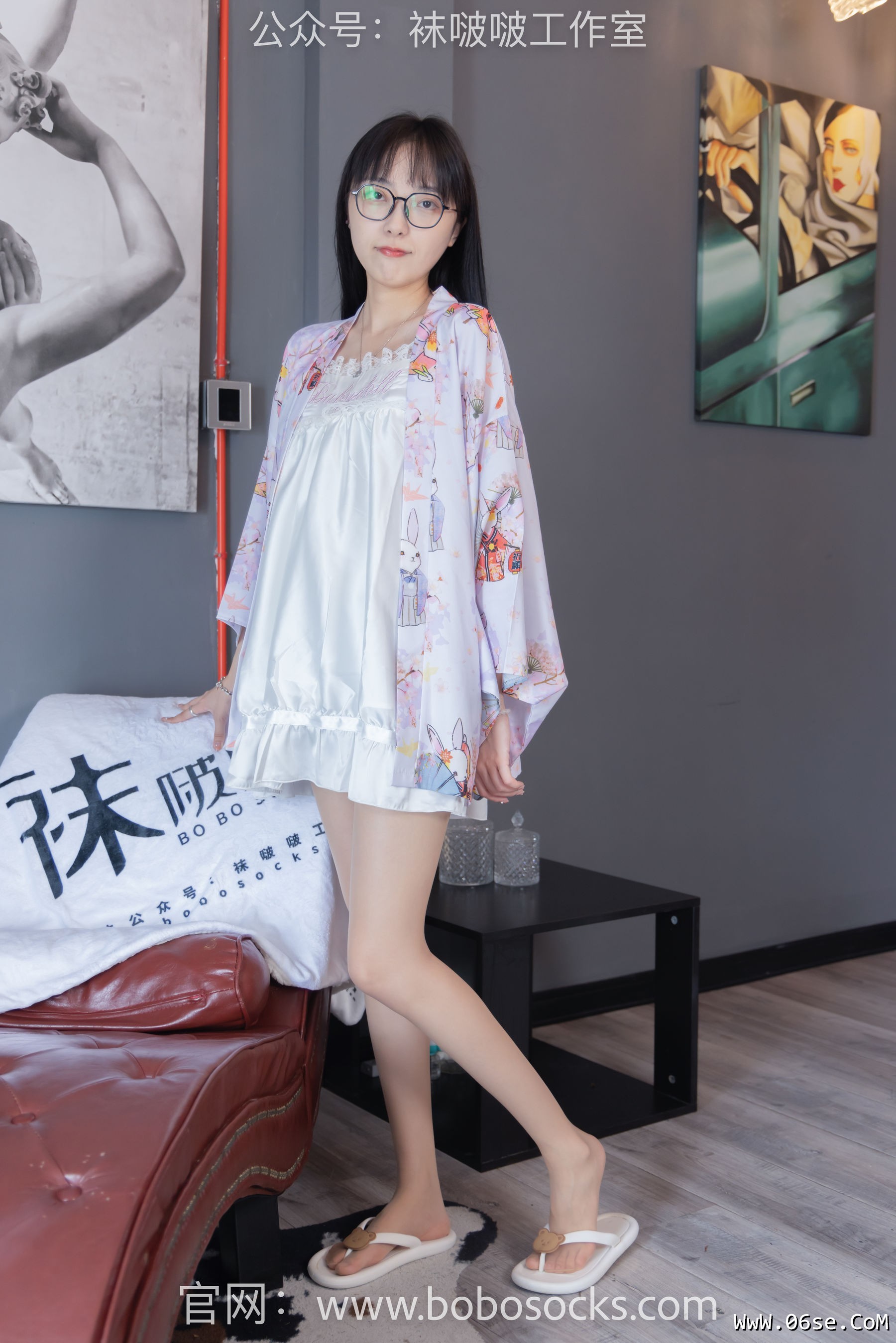 图片[15]-BoBoSocks袜啵啵 No.112 稚予-人字拖、肉丝、裸足[140P]-六色网