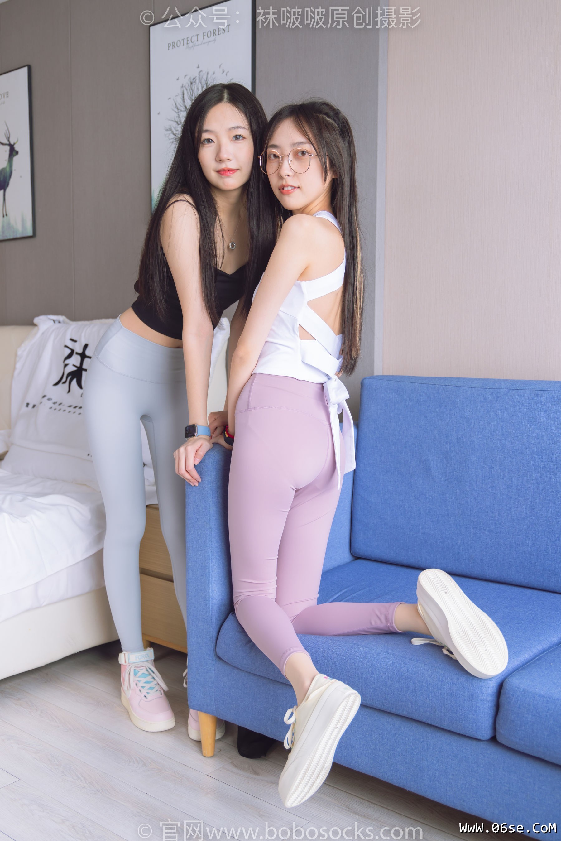图片[103]-BoBoSocks袜啵啵 No.186 小甜豆稚予-瑜伽裤、运动鞋、肉丝[146P]-六色网