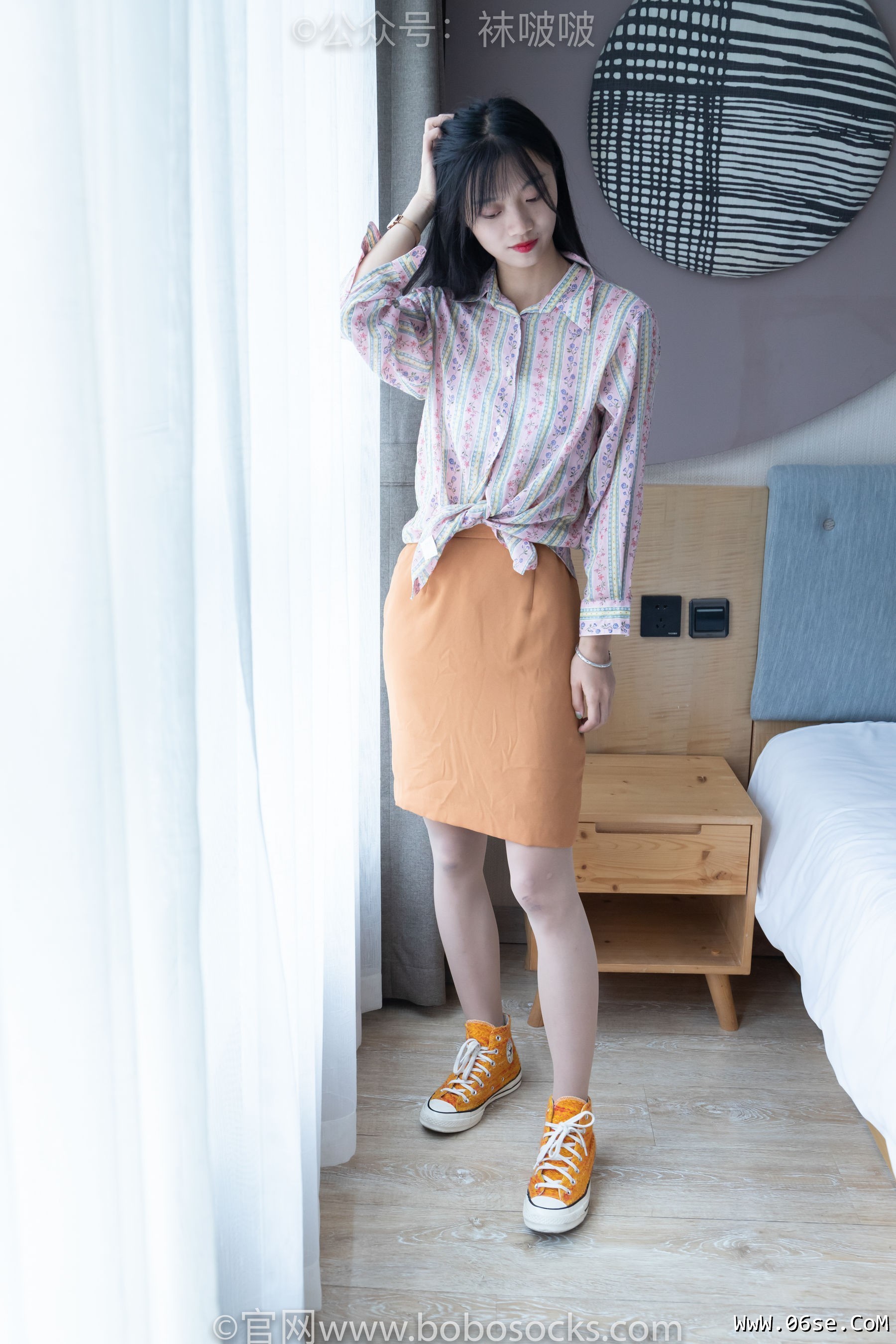图片[10]-BoBoSocks袜啵啵 No.008 涵涵-帆布鞋、白色短棉袜、肉丝[139P]-六色网