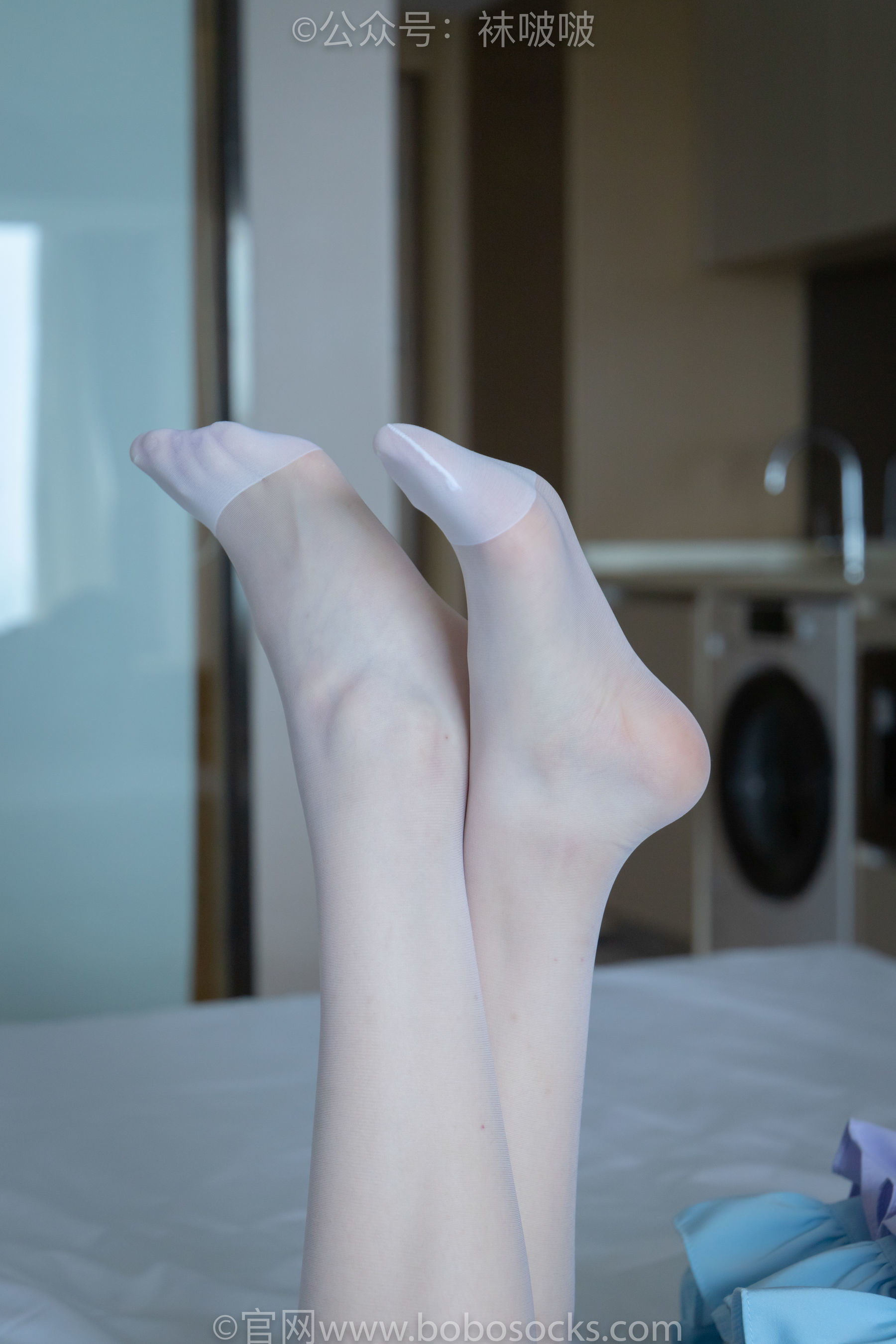 图片[115]-BoBoSocks袜啵啵 No.066 小甜豆-女仆装、高跟鞋、薄白丝[134P]-六色网
