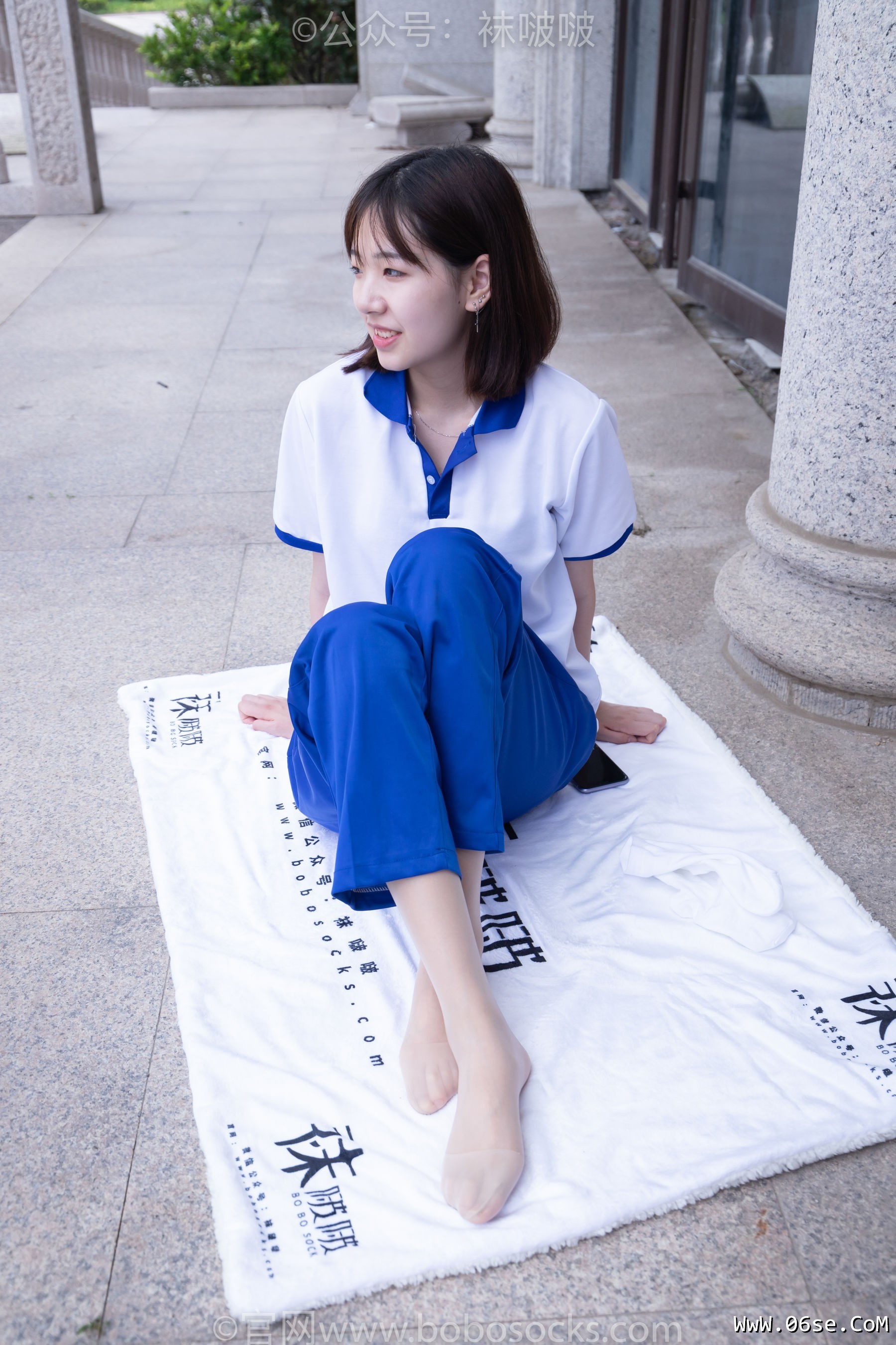 图片[106]-BoBoSocks袜啵啵 No.022 小甜豆-校服、贝壳头、白棉袜、肉丝[140P]-六色网