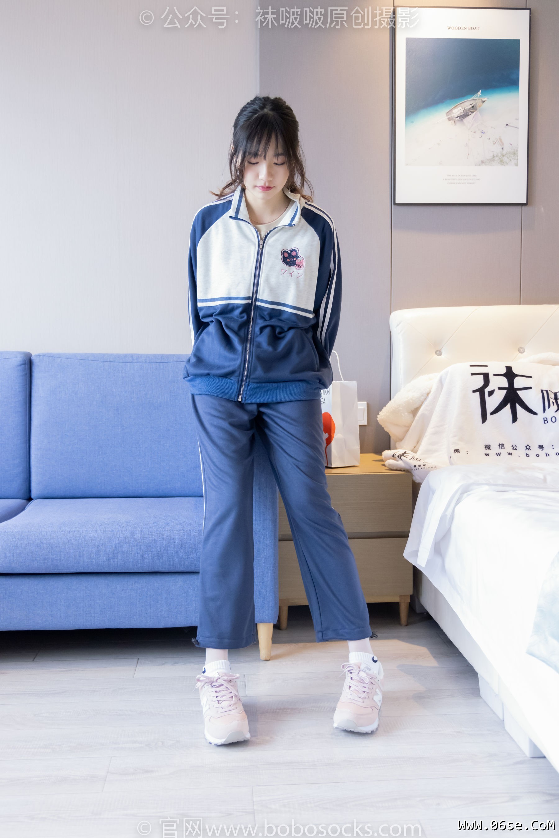 图片[119]-BoBoSocks袜啵啵 No.226 小甜豆-运动鞋、白棉袜、白丝[140P]-六色网