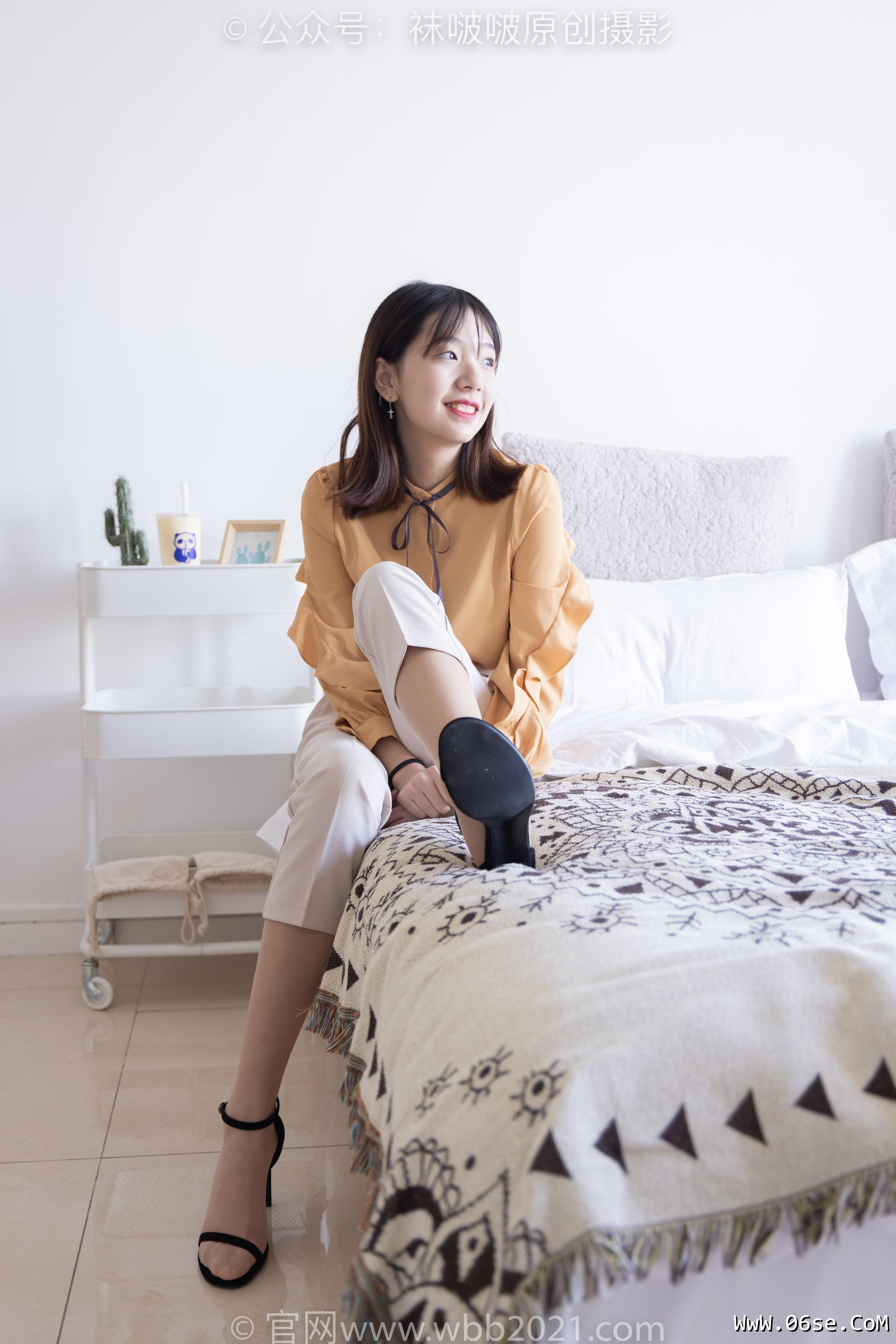 图片[3]-BoBoSocks袜啵啵 No.240 小甜豆-三双高跟鞋、肉丝、裸足[156P]-六色网