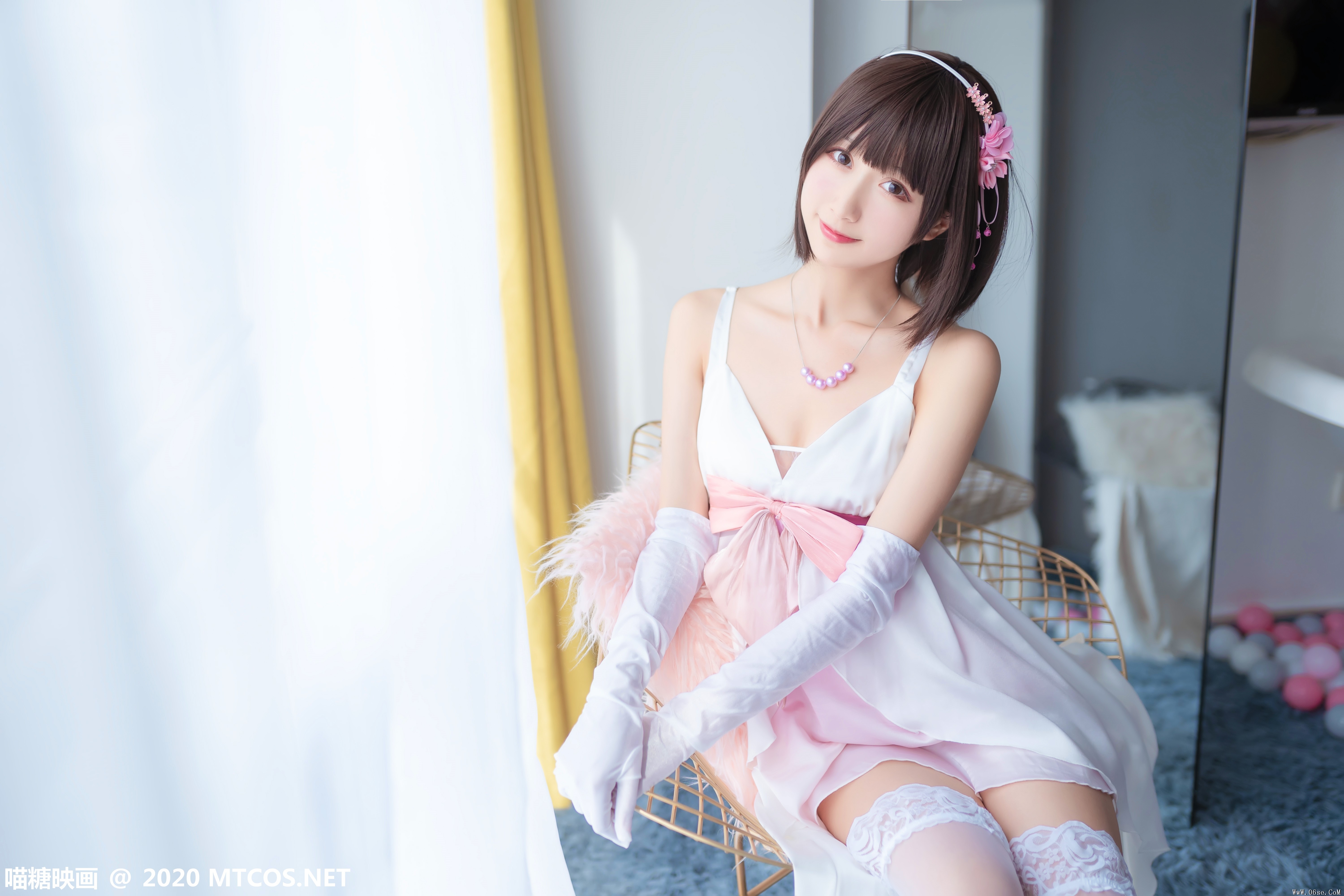 图片[7]-喵糖映画 VOL.180 加藤惠礼服[26P／213M]-六色网