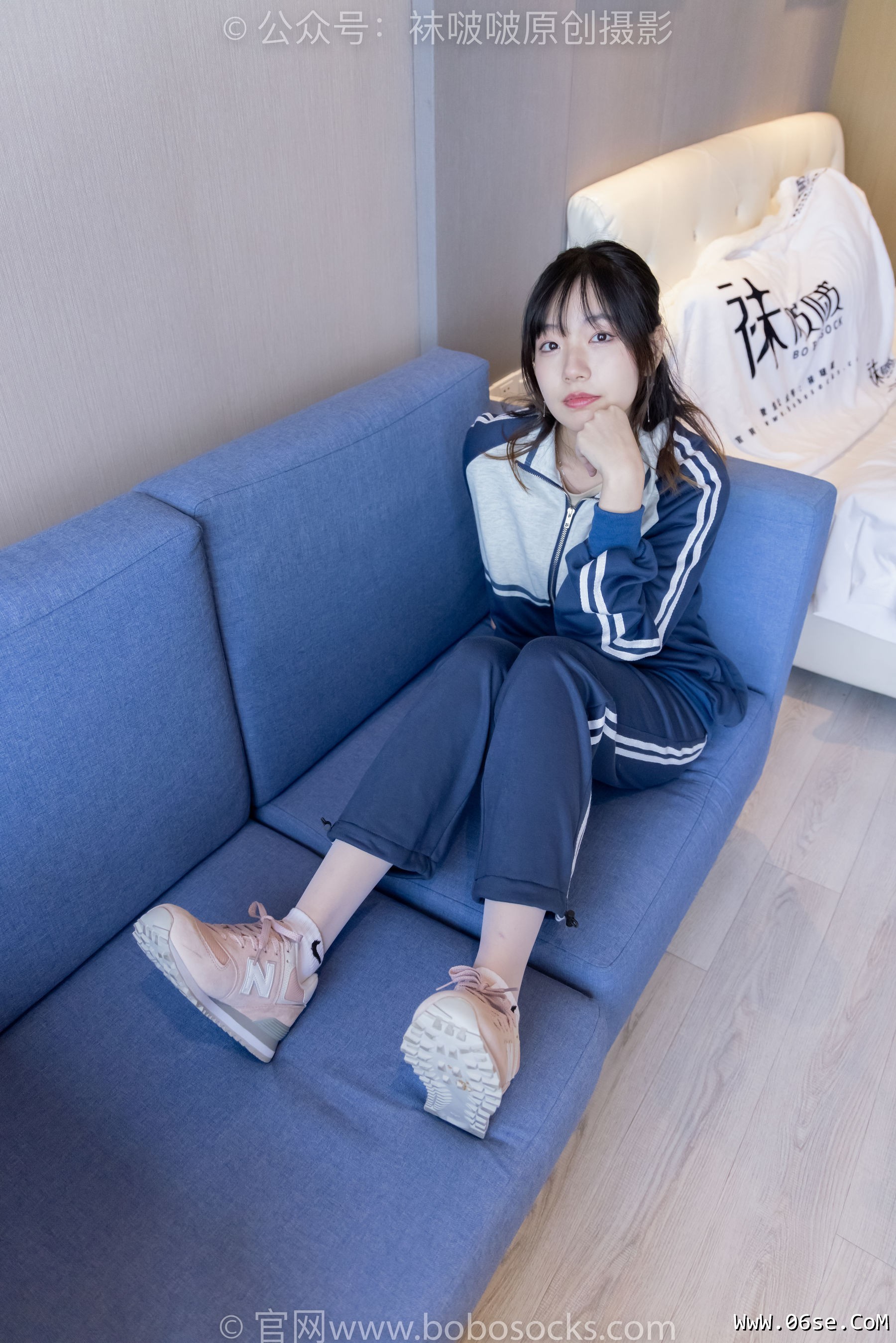 图片[55]-BoBoSocks袜啵啵 No.226 小甜豆-运动鞋、白棉袜、白丝[140P]-六色网