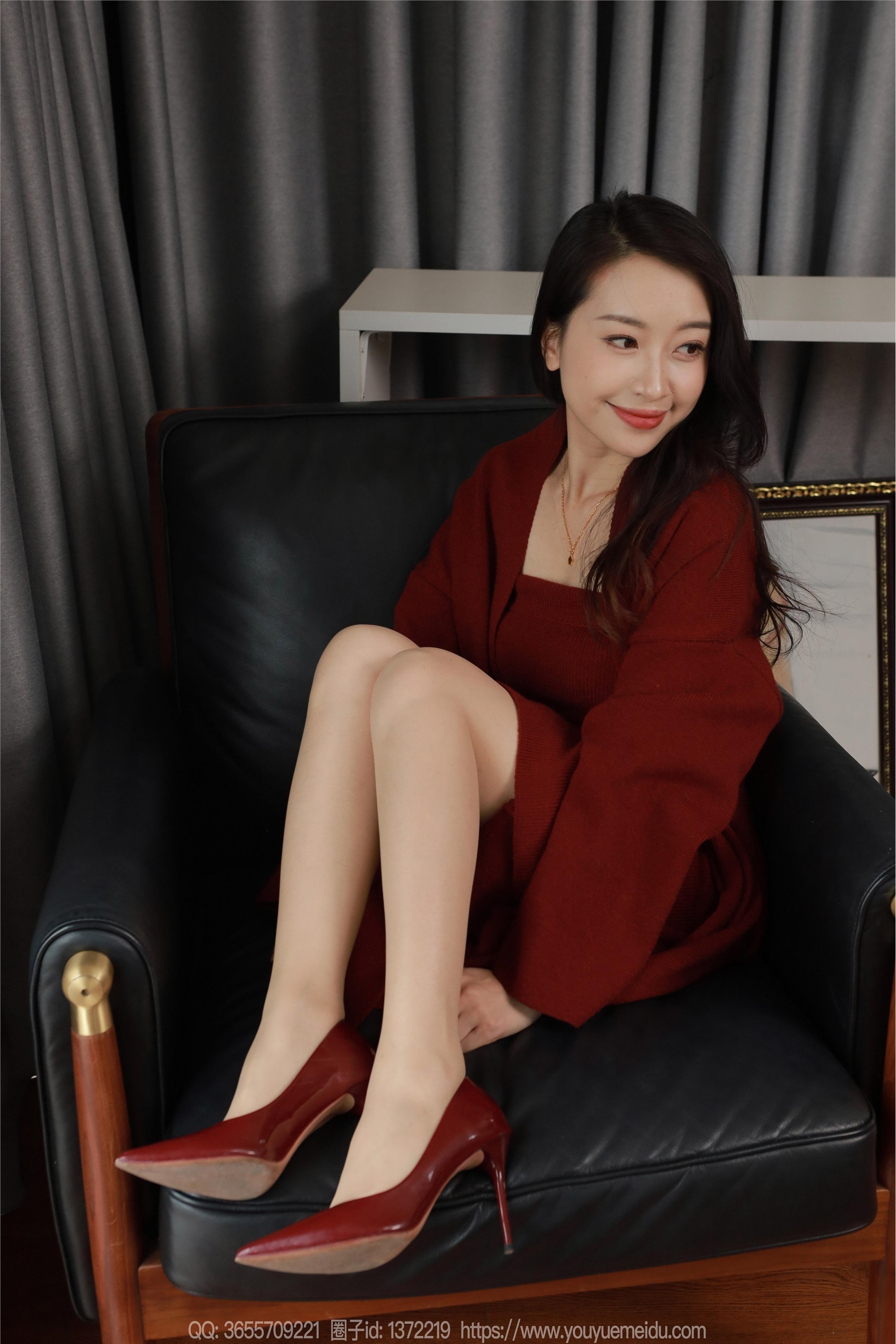 图片[28]-IESS异思趣向 2025.01.31 丝享家 1965 小婕《红色针织裙（下）》[83P]-六色网