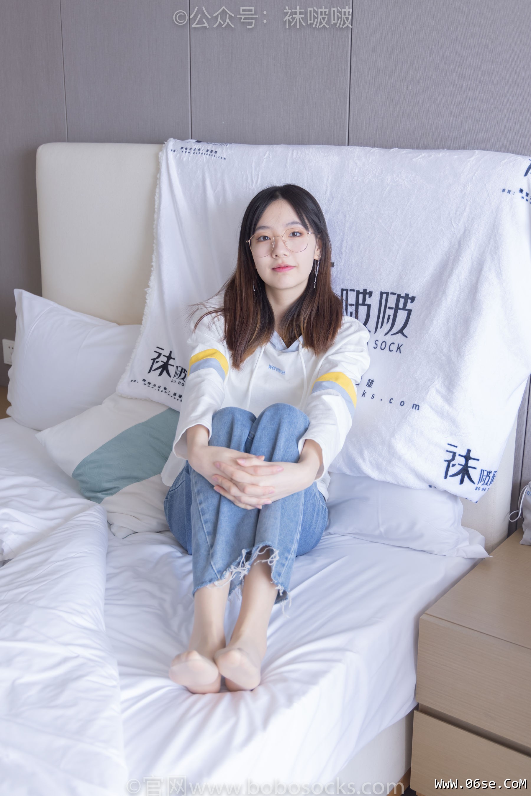 图片[137]-BoBoSocks袜啵啵 No.080 小甜豆-帆布鞋、白棉袜、肉丝[140P]-六色网