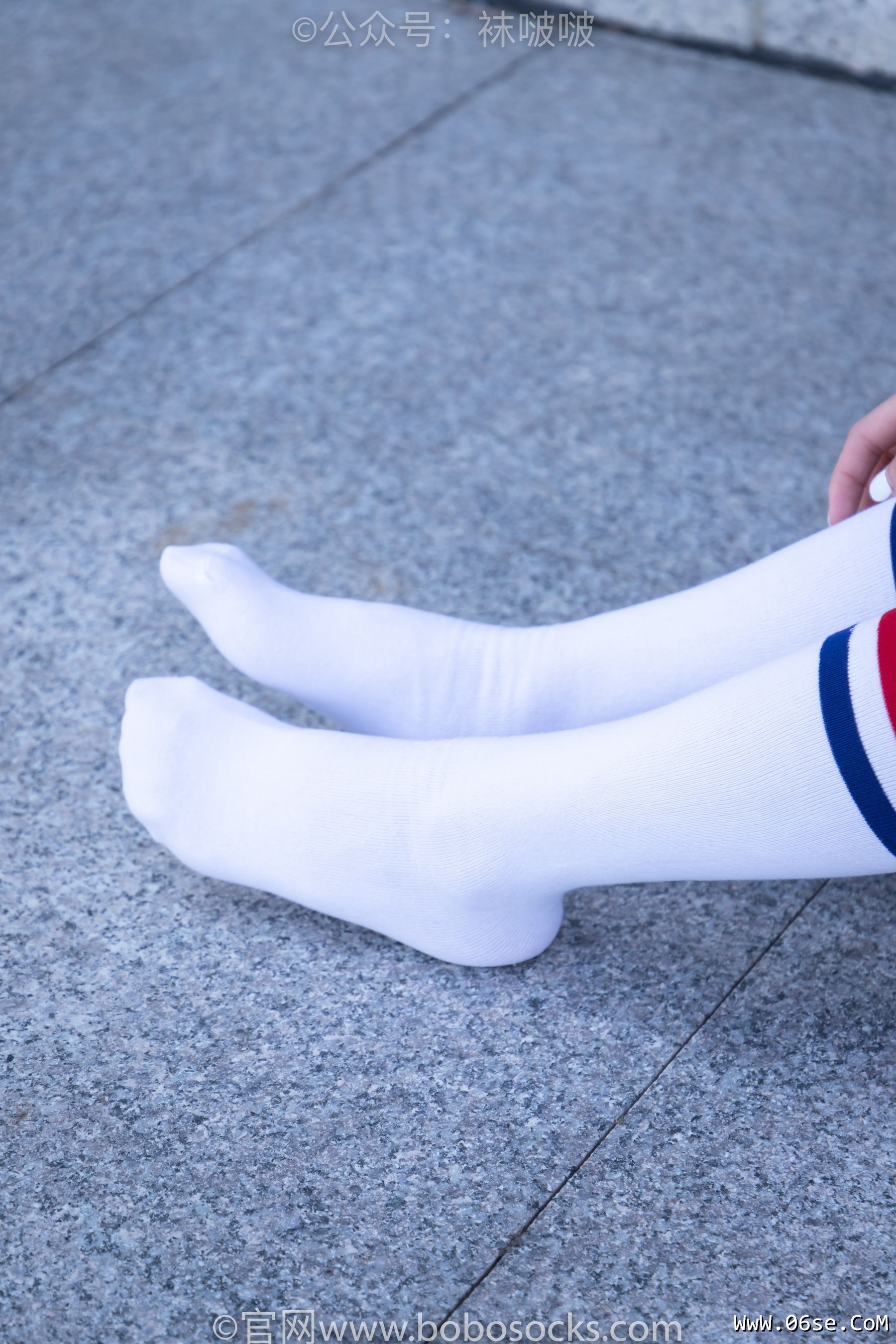 图片[55]-BoBoSocks袜啵啵 No.006 小米-运动鞋、白色小腿袜、裸足[130P]-六色网