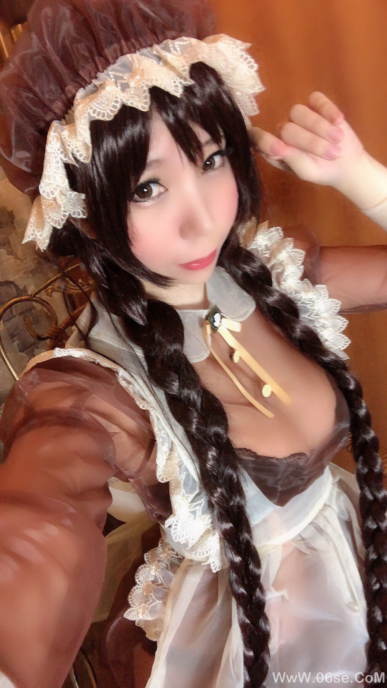 图片[31]-二次元巨乳美女鹿野希 透明女仆[97P]-六色网