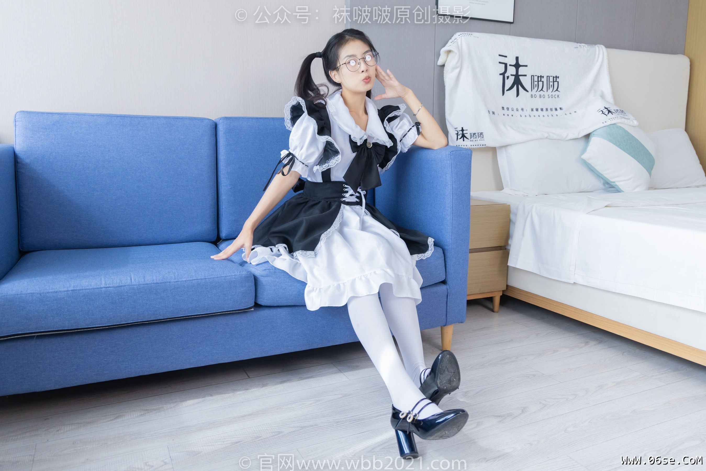 图片[59]-BoBoSocks袜啵啵 No.306 奶油 -高跟鞋、皮鞋、厚白丝大腿袜、厚肉丝、白棉袜[140P]-六色网