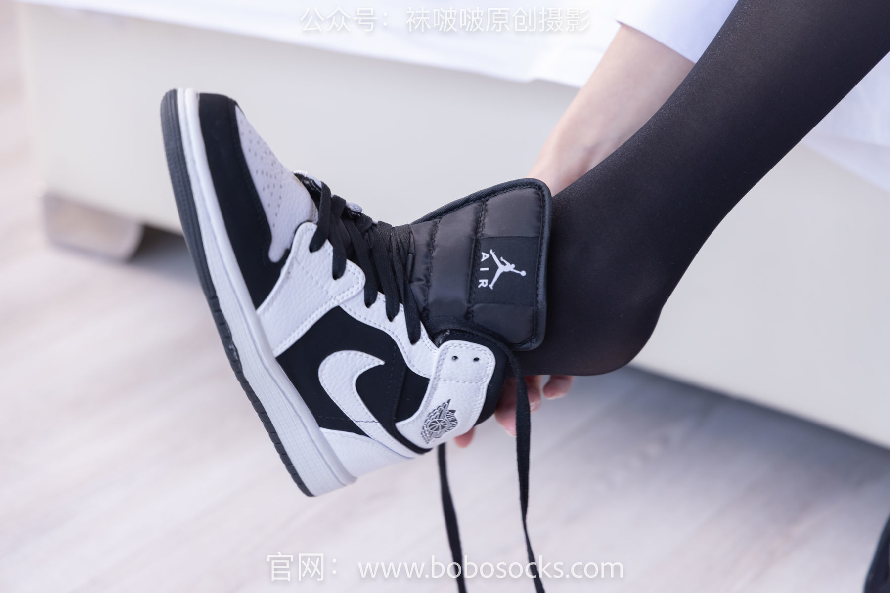 图片[63]-BoBoSocks袜啵啵 No.132 小甜豆-aj1板鞋、蓝色短靴、厚黑丝、厚红丝[145P]-六色网