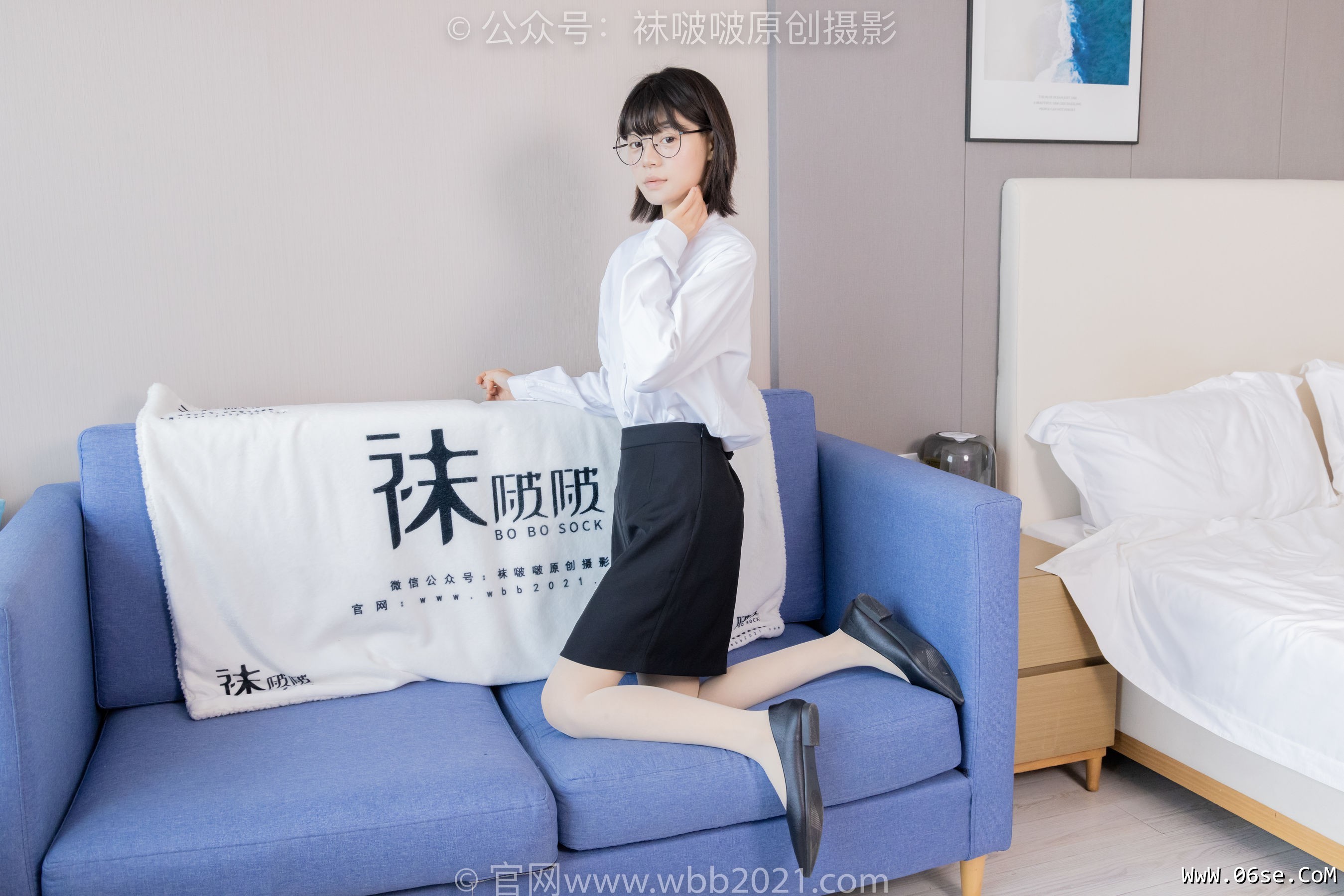 图片[28]-BoBoSocks袜啵啵 No.436 糯米 -OL制服、两双平底鞋、薄黑丝、厚肉丝[150P]-六色网